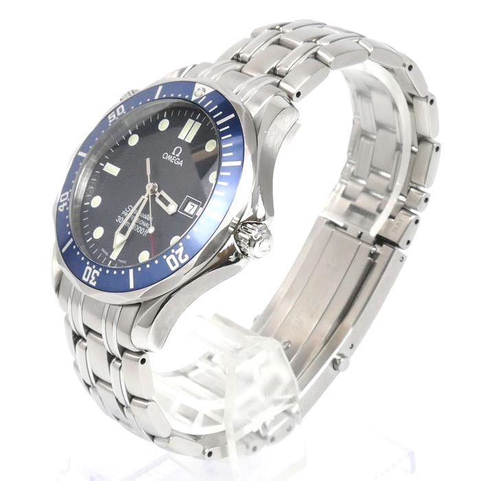 Omega Omega OMEGA Seamaster Professional 300 Stainless Steel Metal Quartz 2541.80 DUTY FREE for USA Size ONE SIZE - 2 Thumbnail
