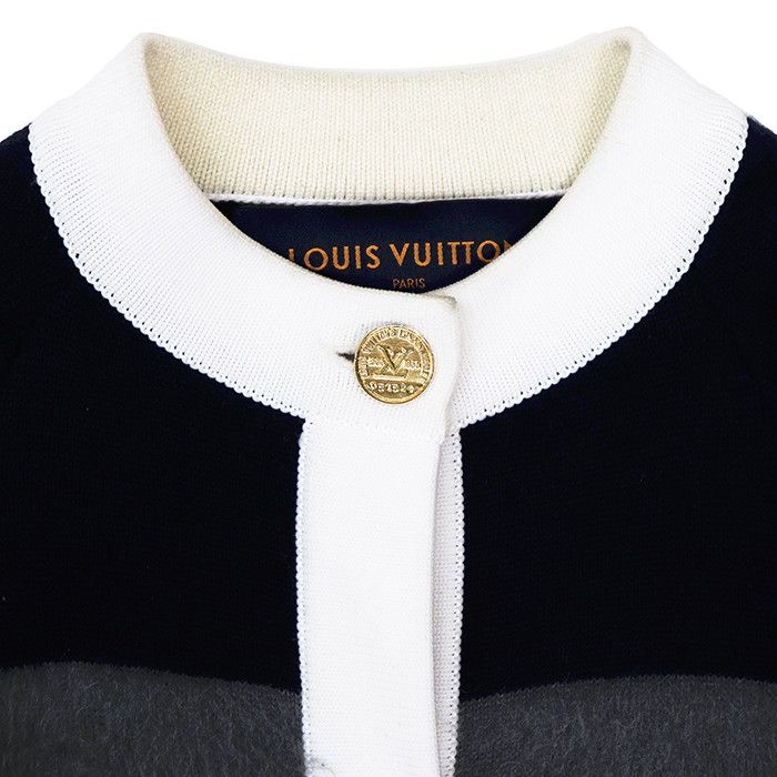 Louis Vuitton Louis Vuitton Louis Vuitton Knit Cardigan Textile Outerwear FFKC671PX DUTY FREE for USA Size ONE SIZE - 12 Thumbnail