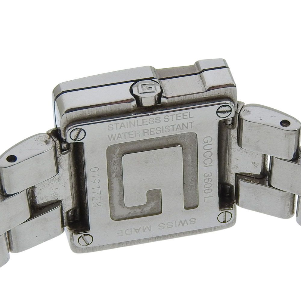 Gucci Gucci Gucci G Watch Stainless Steel Quartz Metal Quartz 3600L DUTY FREE for USA Size ONE SIZE - 6 Thumbnail