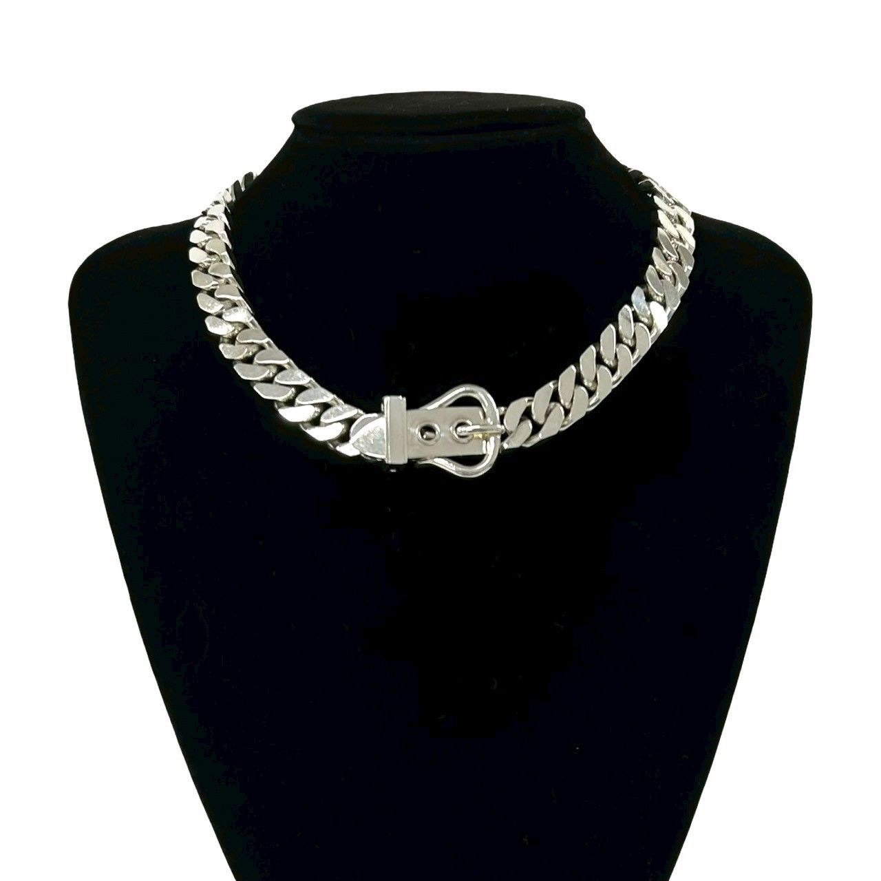 Hermes Hermes Hermes Boucle Sellier Silver925 Necklace Precious Metal Necklace DUTY FREE for USA Size ONE SIZE - 3 Thumbnail