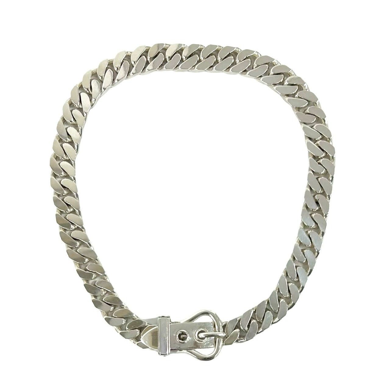 Hermes Hermes Hermes Boucle Sellier Silver925 Necklace Precious Metal Necklace DUTY FREE for USA Size ONE SIZE - 2 Thumbnail