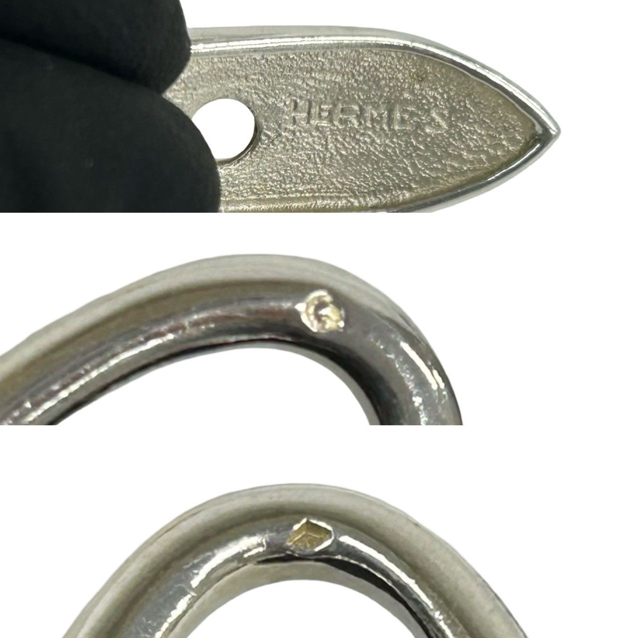 Hermes Hermes Hermes Boucle Sellier Silver925 Necklace Precious Metal Necklace DUTY FREE for USA Size ONE SIZE - 4 Thumbnail