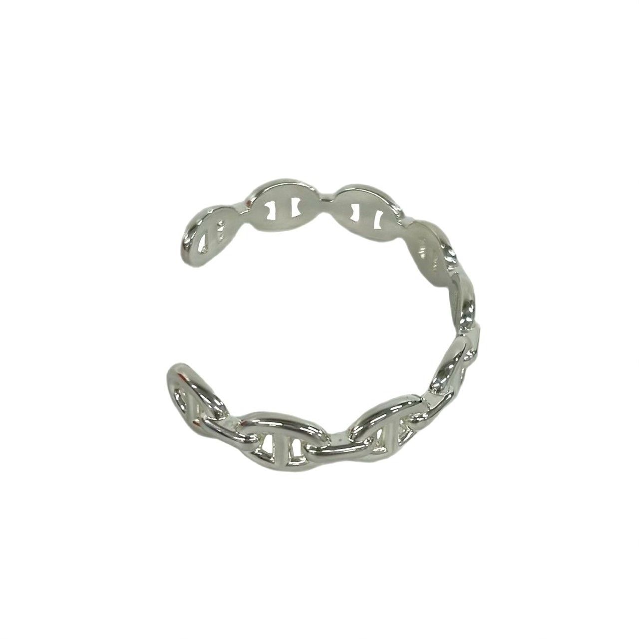 Hermes Hermes Hermes Chaine dAncre Enchainee silver bracelet Precious Metal Bangle DUTY FREE for USA Size ONE SIZE - 6 Thumbnail