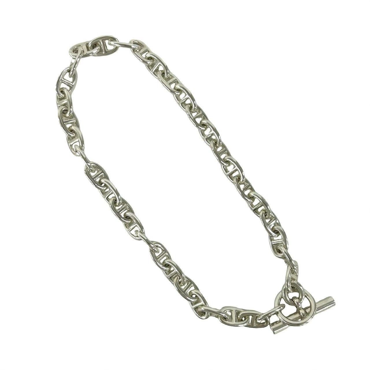 Hermes Hermes Hermes Chaine d’Ancre MM Silver Necklace Precious Metal Necklace DUTY FREE for USA Size ONE SIZE - 7 Thumbnail