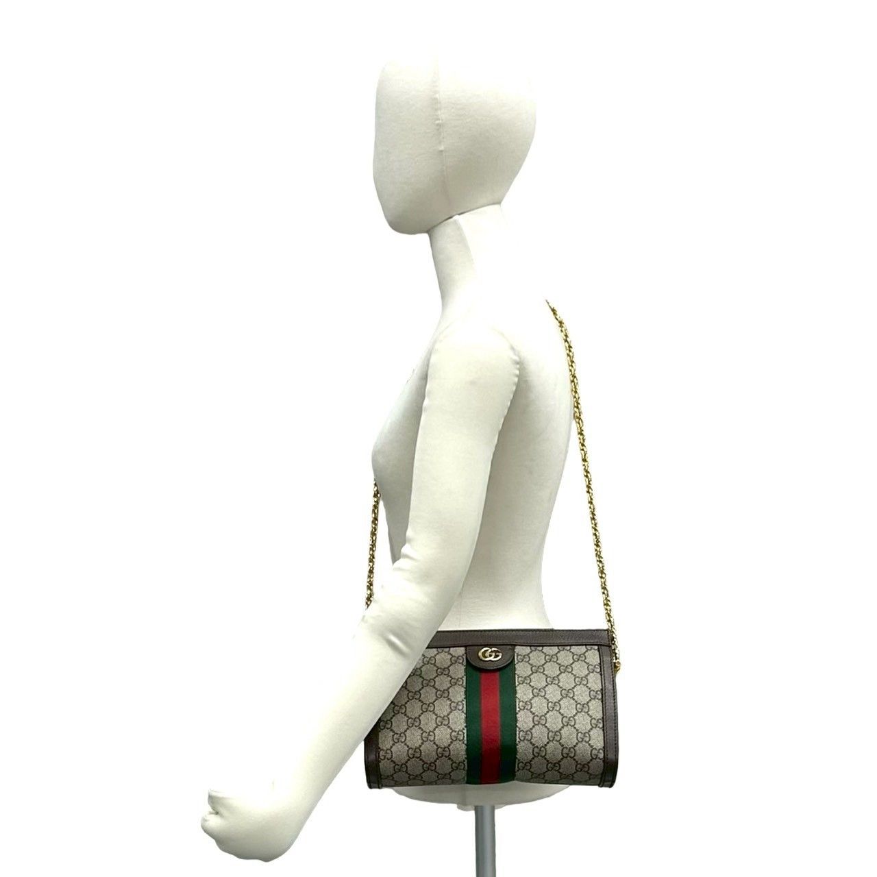 Gucci Gucci Gucci Ophidia GG Leather Shoulder Bag Leather Shoulder Bag 503877 520981 DUTY FREE for USA Size ONE SIZE - 3 Thumbnail