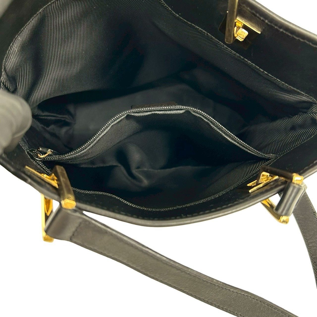 Gucci Gucci Gucci GG Canvas Leather Tote Bag Textile Tote Bag DUTY FREE for USA Size ONE SIZE - 11 Thumbnail