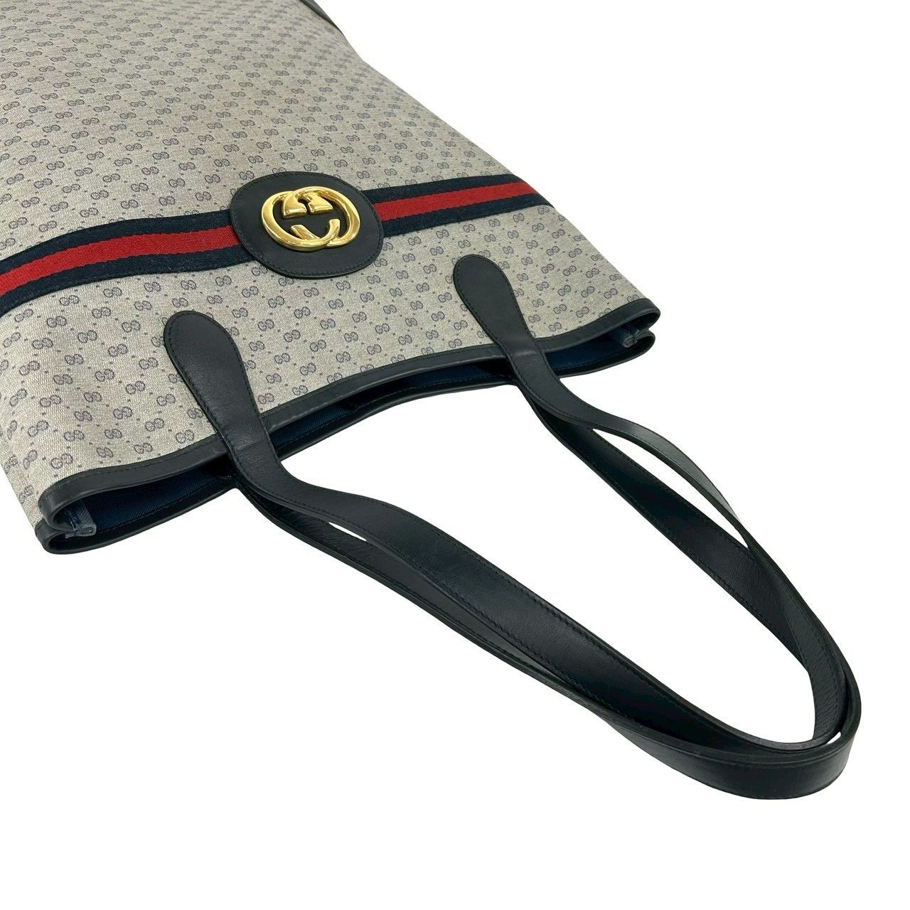 Gucci Gucci Gucci Micro GG Leather Tote Bag Plastic / Synthetic Tote Bag DUTY FREE for USA Size ONE SIZE - 5 Thumbnail