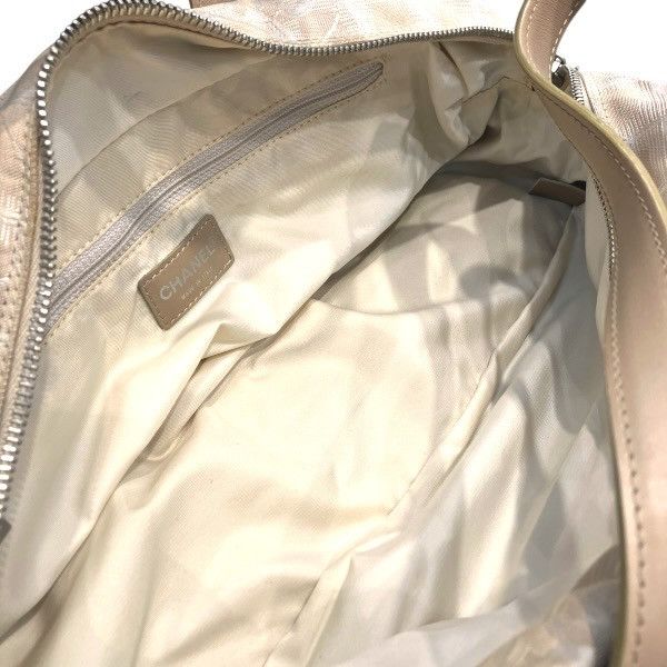 Chanel Chanel Chanel New Travel Line Hand Boston Bag Leather Travel Bag DUTY FREE for USA Size ONE SIZE - 8 Thumbnail
