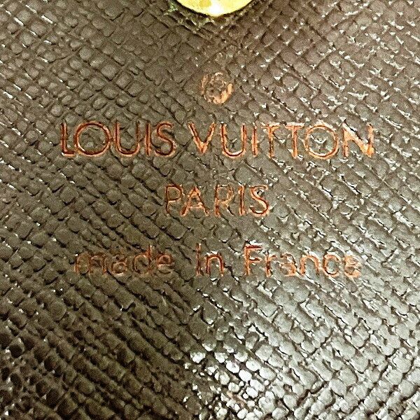 Louis Vuitton Louis Vuitton Louis Vuitton Portefeuille International Damier Long Wallet Textile Long Wallet N61217 DUTY FREE for USA Size ONE SIZE - 4 Thumbnail