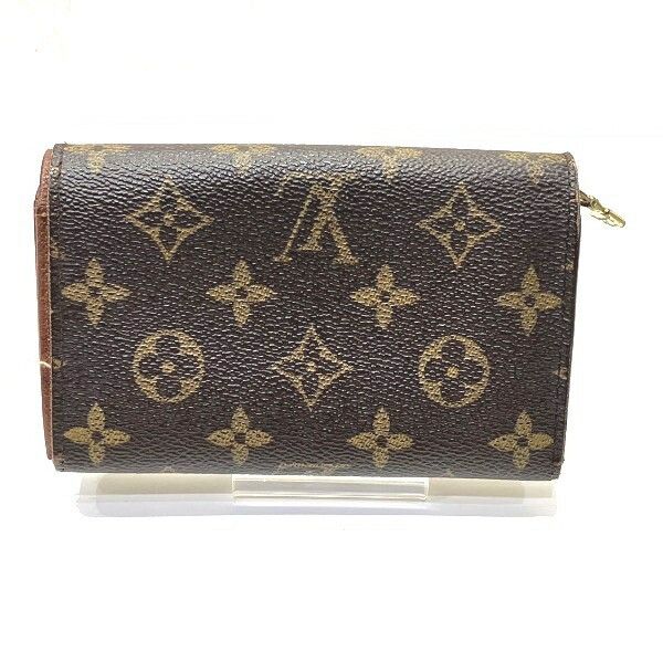 Louis Vuitton Louis Vuitton Louis Vuitton Monogram Bifold Wallet Textile Short Wallet M61730 DUTY FREE for USA Size ONE SIZE - 2 Thumbnail