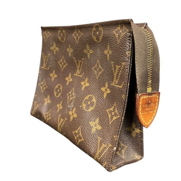 Louis Vuitton Louis Vuitton Louis Vuitton Monogram Clutch Bag Textile Vanity Bag M47544 DUTY FREE for USA Size ONE SIZE - 6 Thumbnail