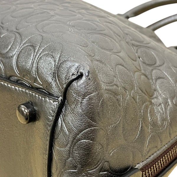 Coach Coach Coach 2way Leather Tote Shoulder Bag Leather Shoulder Bag 35526 DUTY FREE for USA Size ONE SIZE - 7 Thumbnail