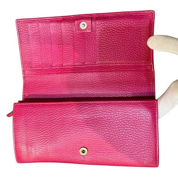 Gucci Gucci Gucci Swing Leather Wallet Leather Long Wallet 354498 DUTY FREE for USA Size ONE SIZE - 3 Thumbnail