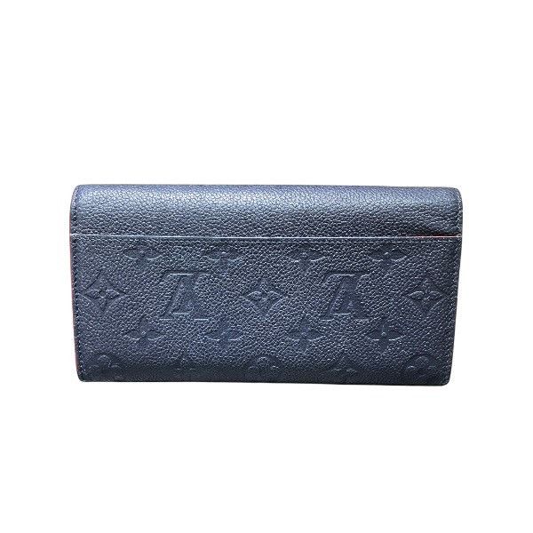 Louis Vuitton Louis Vuitton Louis Vuitton Portefeuille Sarah Monogram Empreinte Wallet Leather Long Wallet M62125 DUTY FREE for USA Size ONE SIZE - 2 Thumbnail