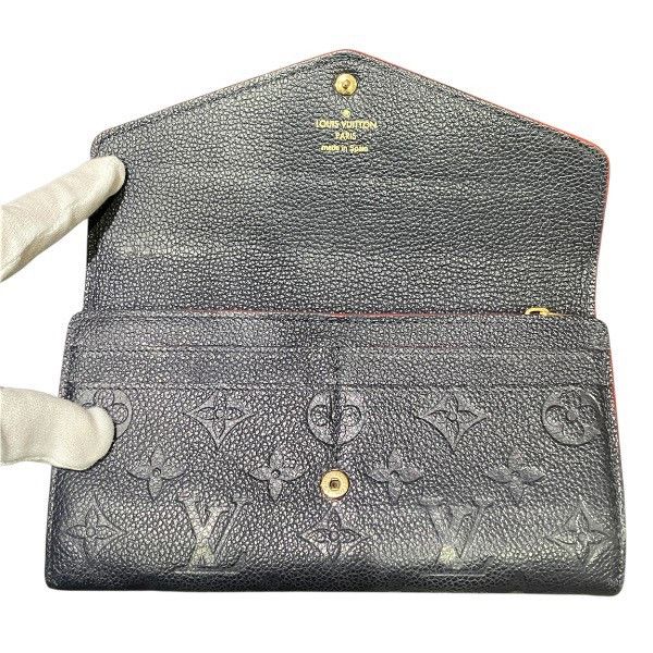 Louis Vuitton Louis Vuitton Louis Vuitton Portefeuille Sarah Monogram Empreinte Wallet Leather Long Wallet M62125 DUTY FREE for USA Size ONE SIZE - 3 Thumbnail