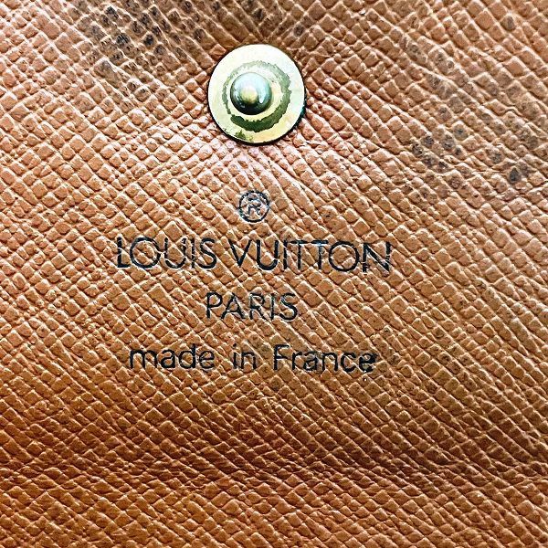 Louis Vuitton Louis Vuitton Louis Vuitton Portefeuille Tresor International Monogram Long Wallet Textile Long Wallet M61215 DUTY FREE for USA Size ONE SIZE - 4 Thumbnail