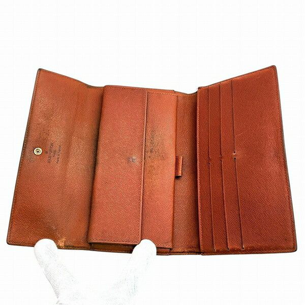 Louis Vuitton Louis Vuitton Louis Vuitton Portefeuille Tresor International Monogram Long Wallet Textile Long Wallet M61215 DUTY FREE for USA Size ONE SIZE - 3 Thumbnail