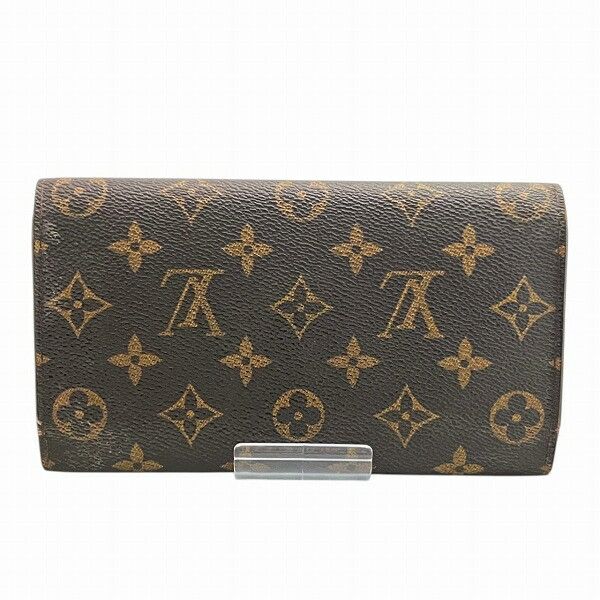 Louis Vuitton Louis Vuitton Louis Vuitton Portefeuille Tresor International Monogram Long Wallet Textile Long Wallet M61215 DUTY FREE for USA Size ONE SIZE - 2 Thumbnail