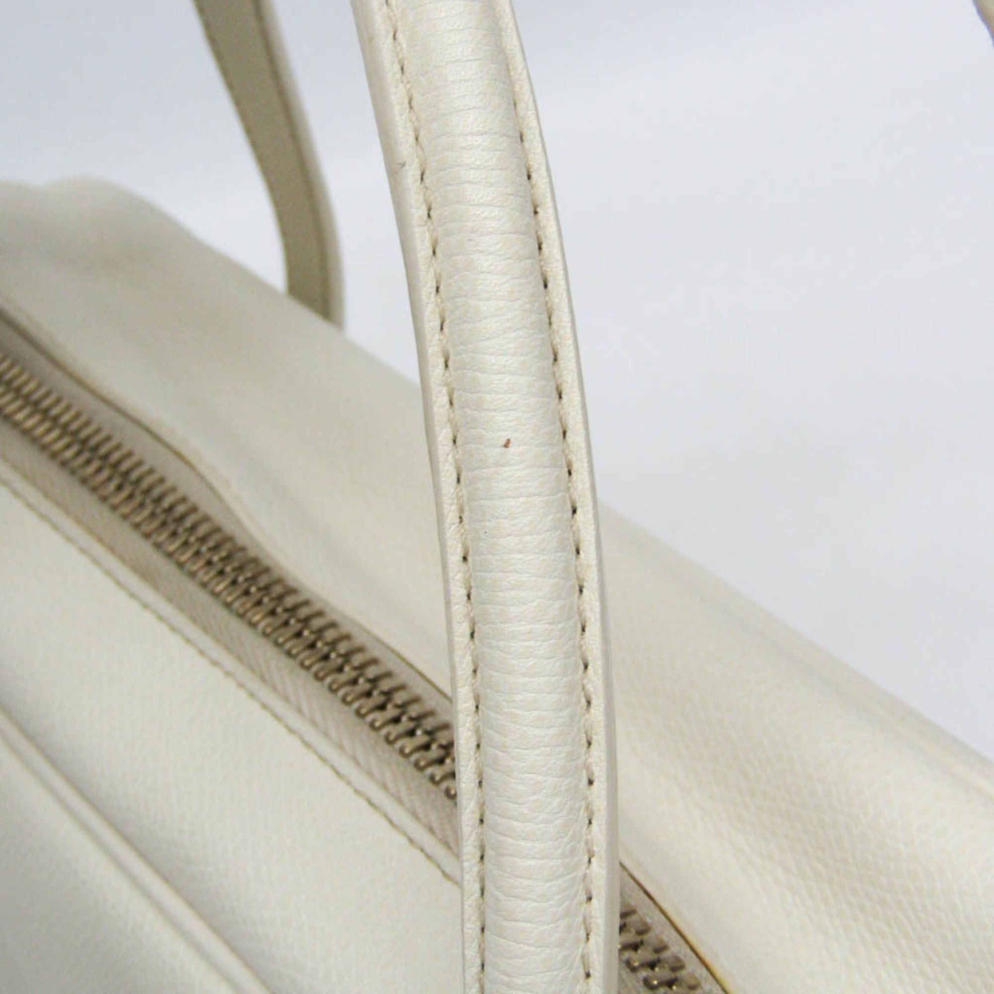 Valextra Valextra Women's Leather Handbag White Size ONE SIZE - 12 Thumbnail