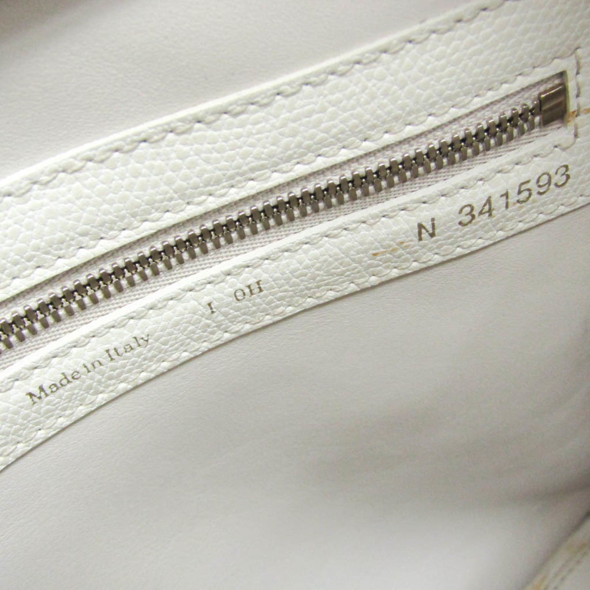 Valextra Valextra Women's Leather Handbag White Size ONE SIZE - 20 Thumbnail