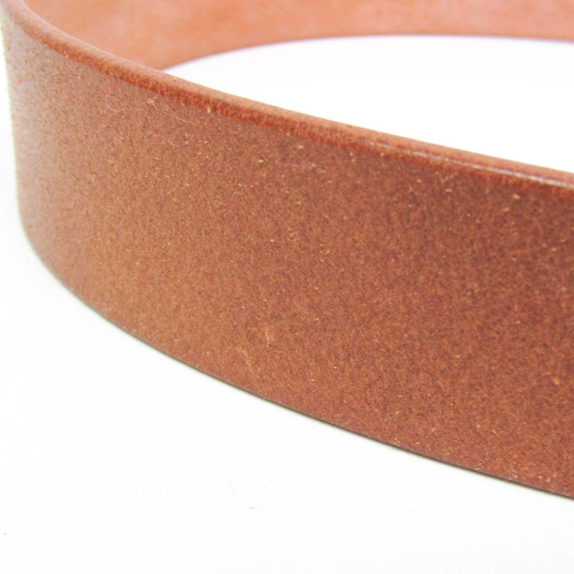 Hermes Hermes Chaine D'Ancre Women,Men Leather Standard Belt Beige 75 Size ONE SIZE - 7 Thumbnail