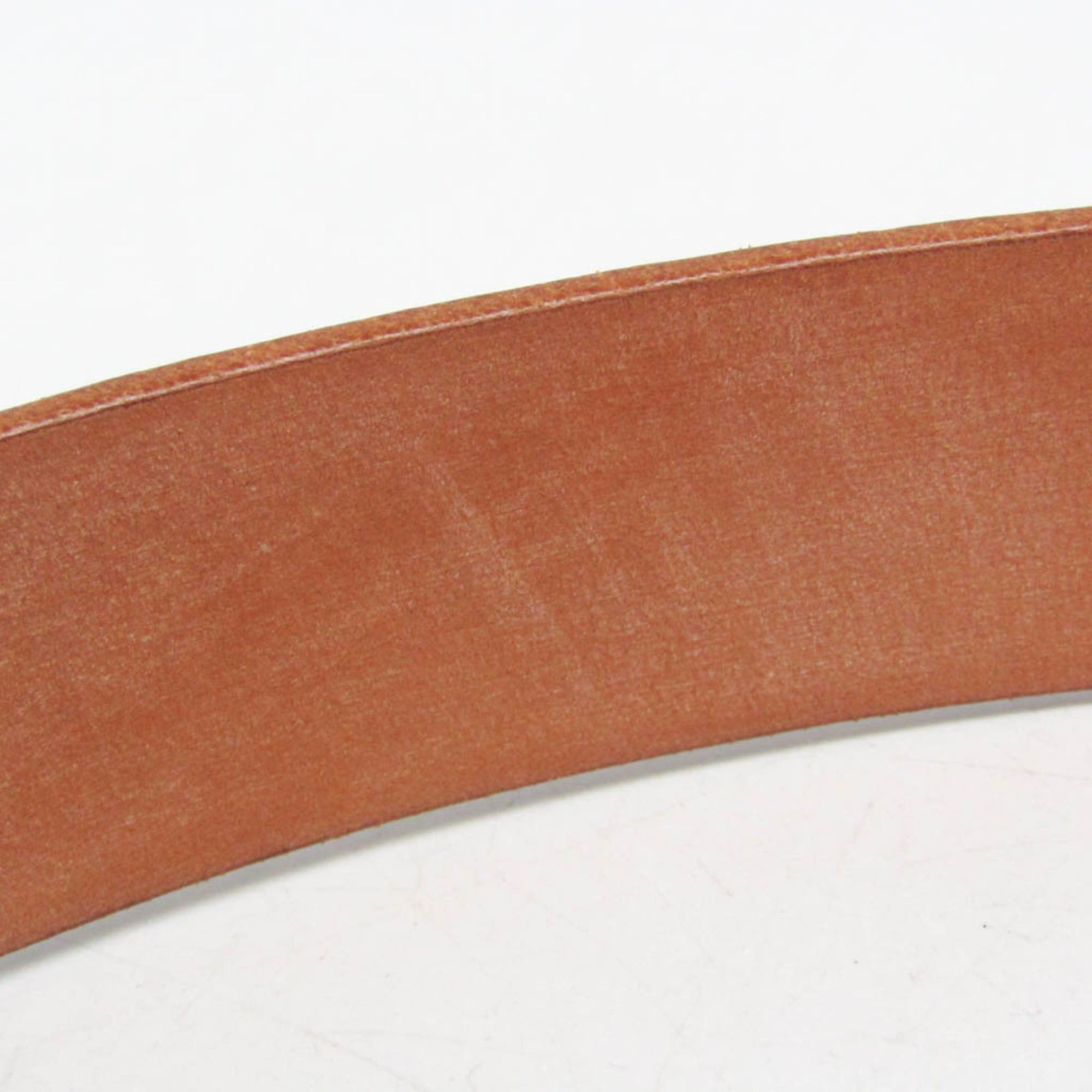 Hermes Hermes Chaine D'Ancre Women,Men Leather Standard Belt Beige 75 Size ONE SIZE - 13 Thumbnail