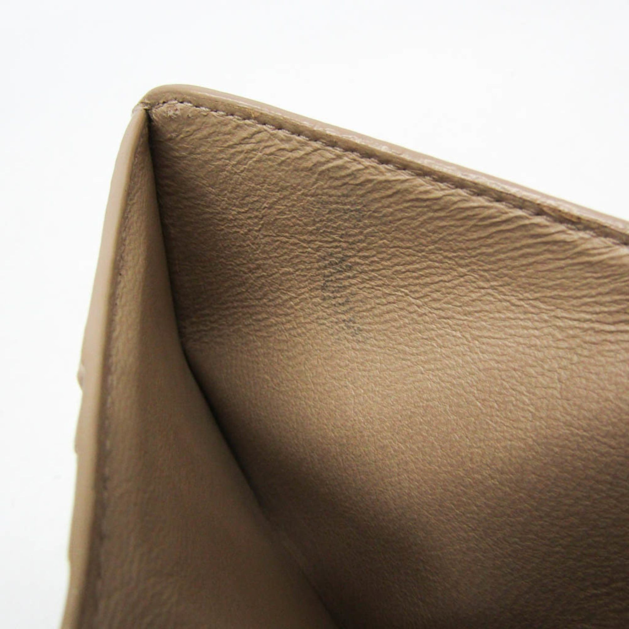 Balenciaga Balenciaga Compact Wallet 594216 Men,Women Leather Wallet (bi-fold) Light Beige Size ONE SIZE - 14 Thumbnail