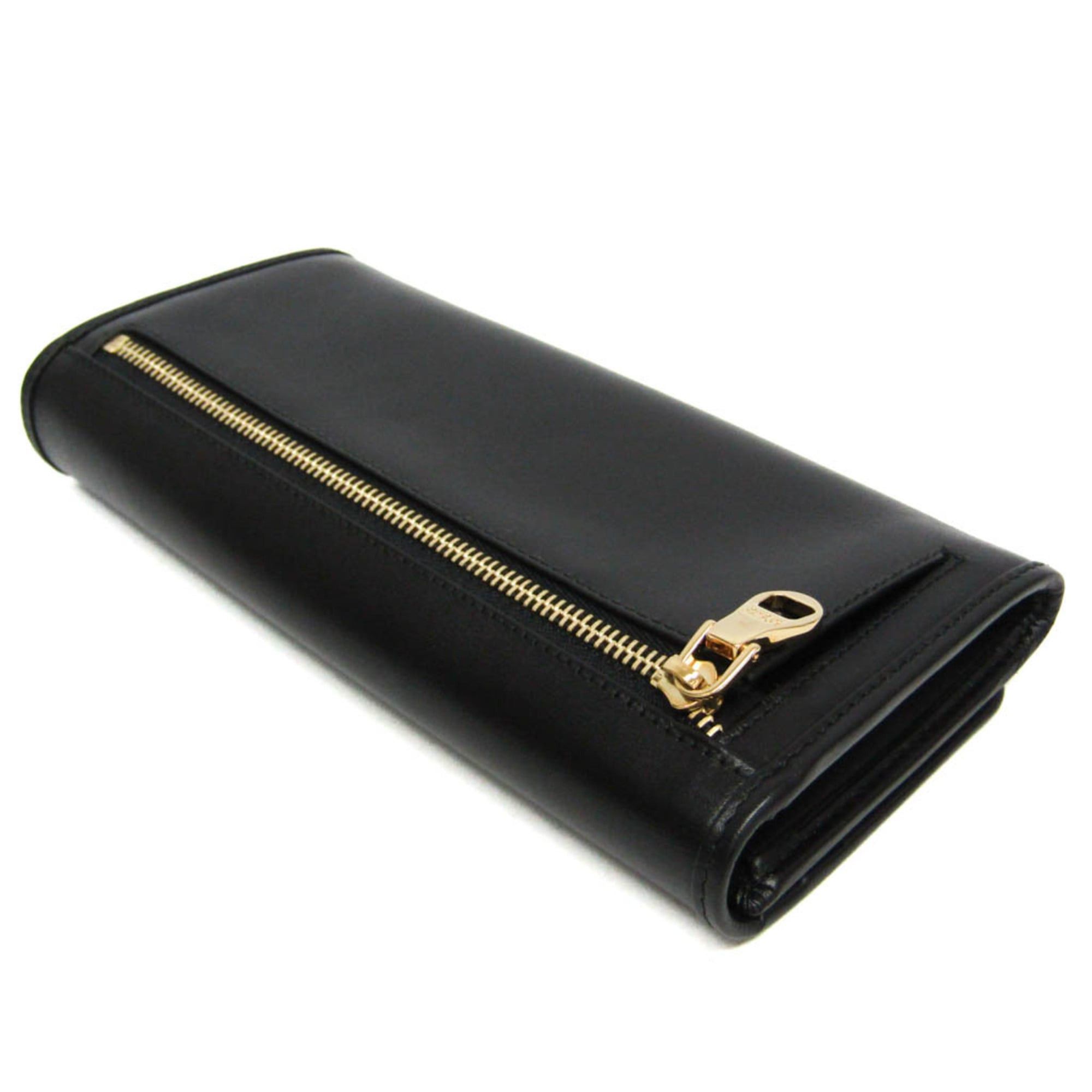 Loewe Loewe Anagram 174.06.F11 Women's Leather Long Wallet (bi-fold) Black Size ONE SIZE - 7 Thumbnail