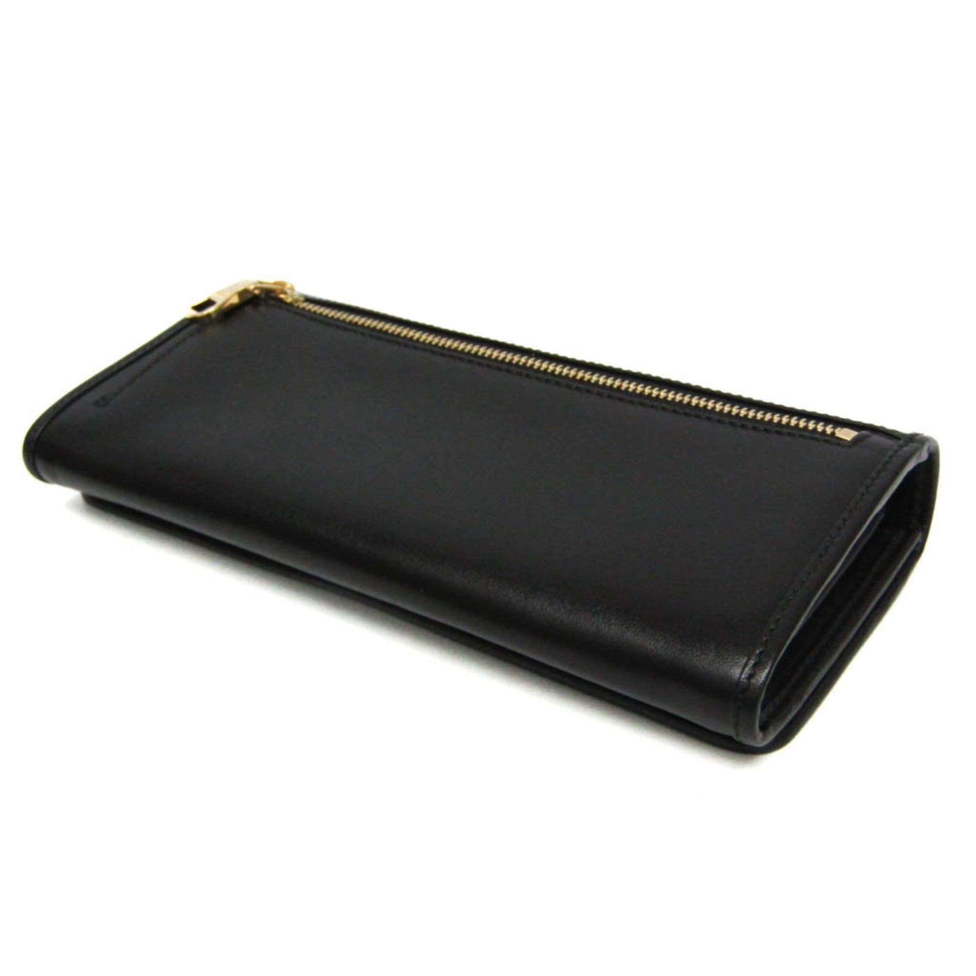Loewe Loewe Anagram 174.06.F11 Women's Leather Long Wallet (bi-fold) Black Size ONE SIZE - 3 Thumbnail