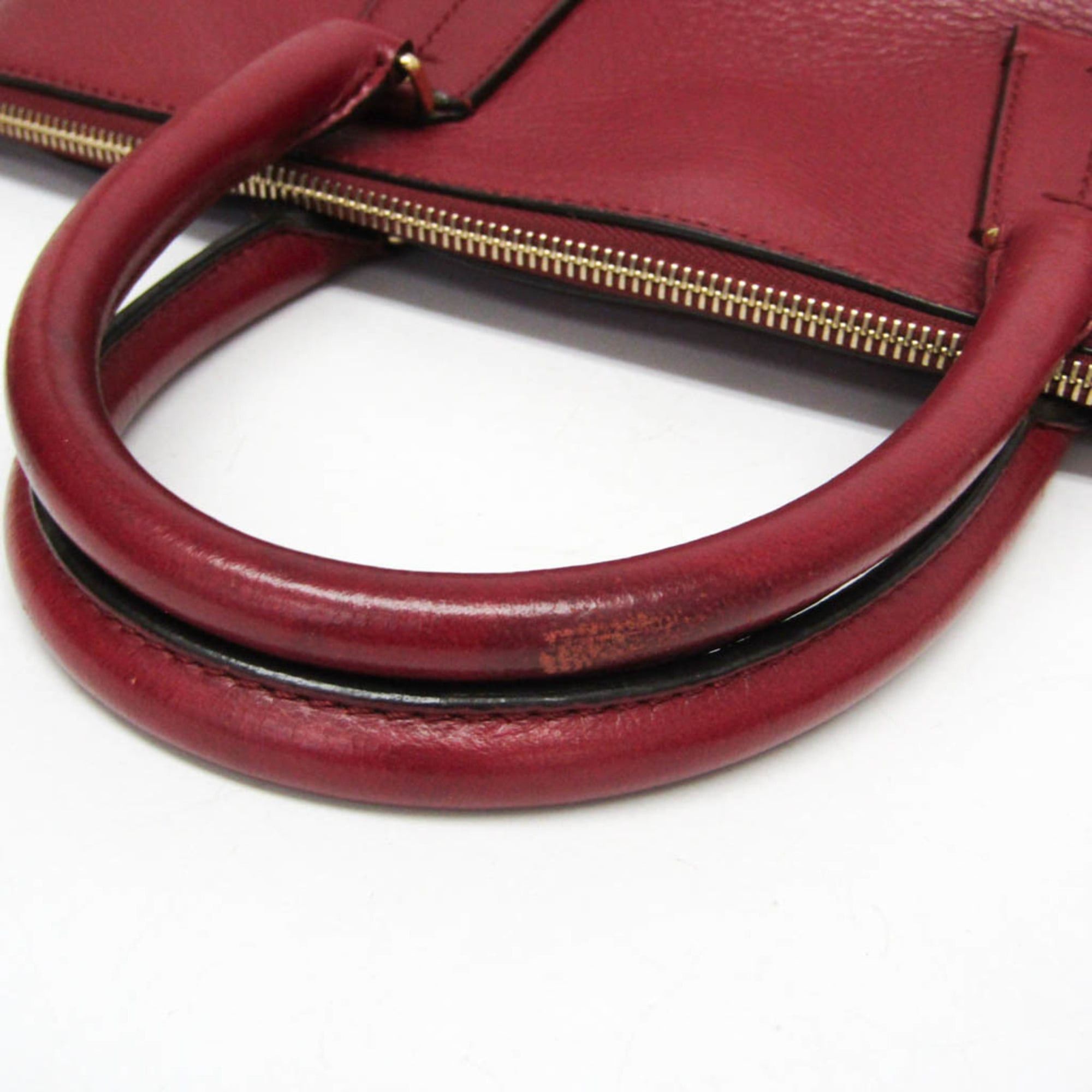 Bally Bally MADISON MD Women's Leather Handbag,Shoulder Bag Red Brown Size ONE SIZE - 13 Thumbnail