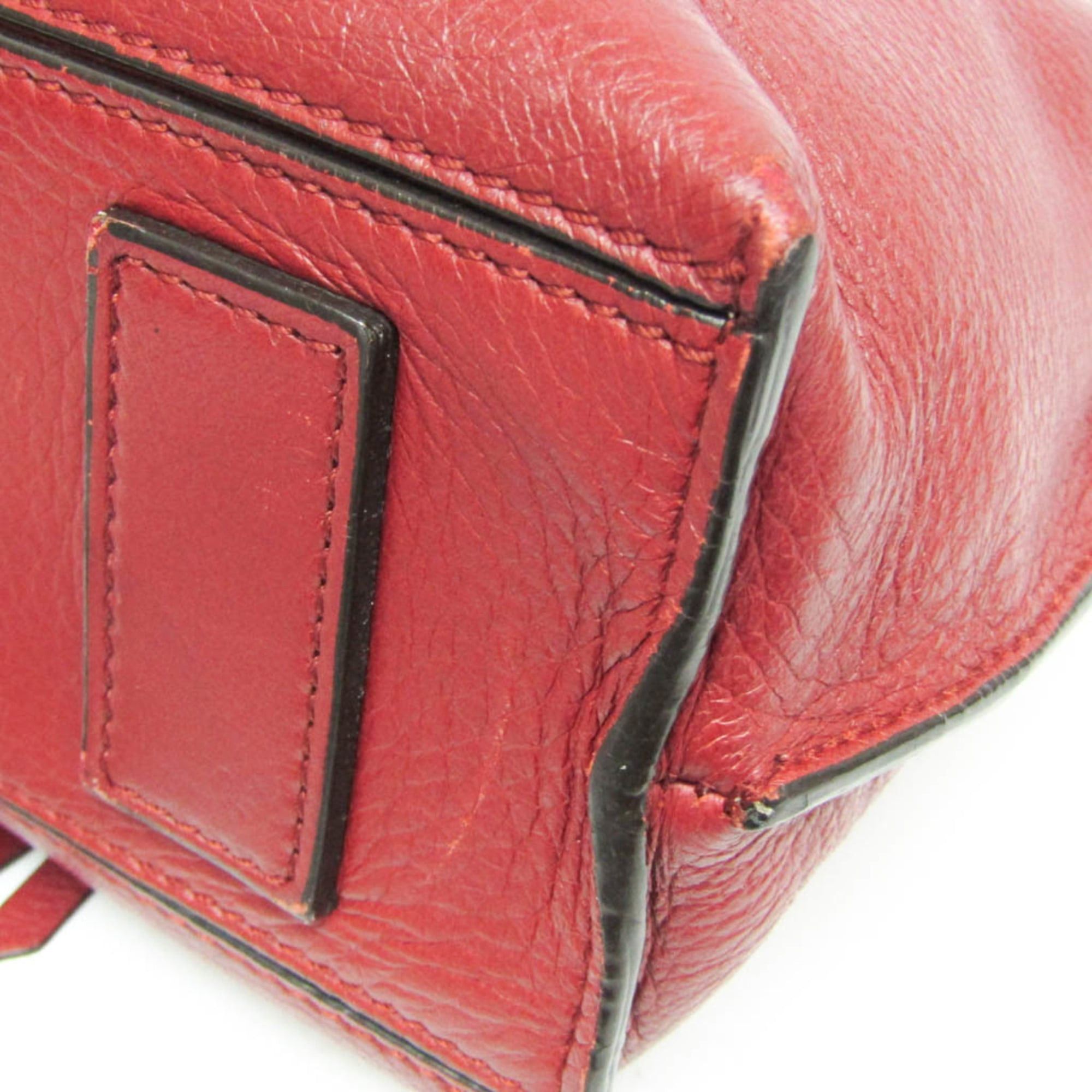 Bally Bally MADISON MD Women's Leather Handbag,Shoulder Bag Red Brown Size ONE SIZE - 6 Thumbnail