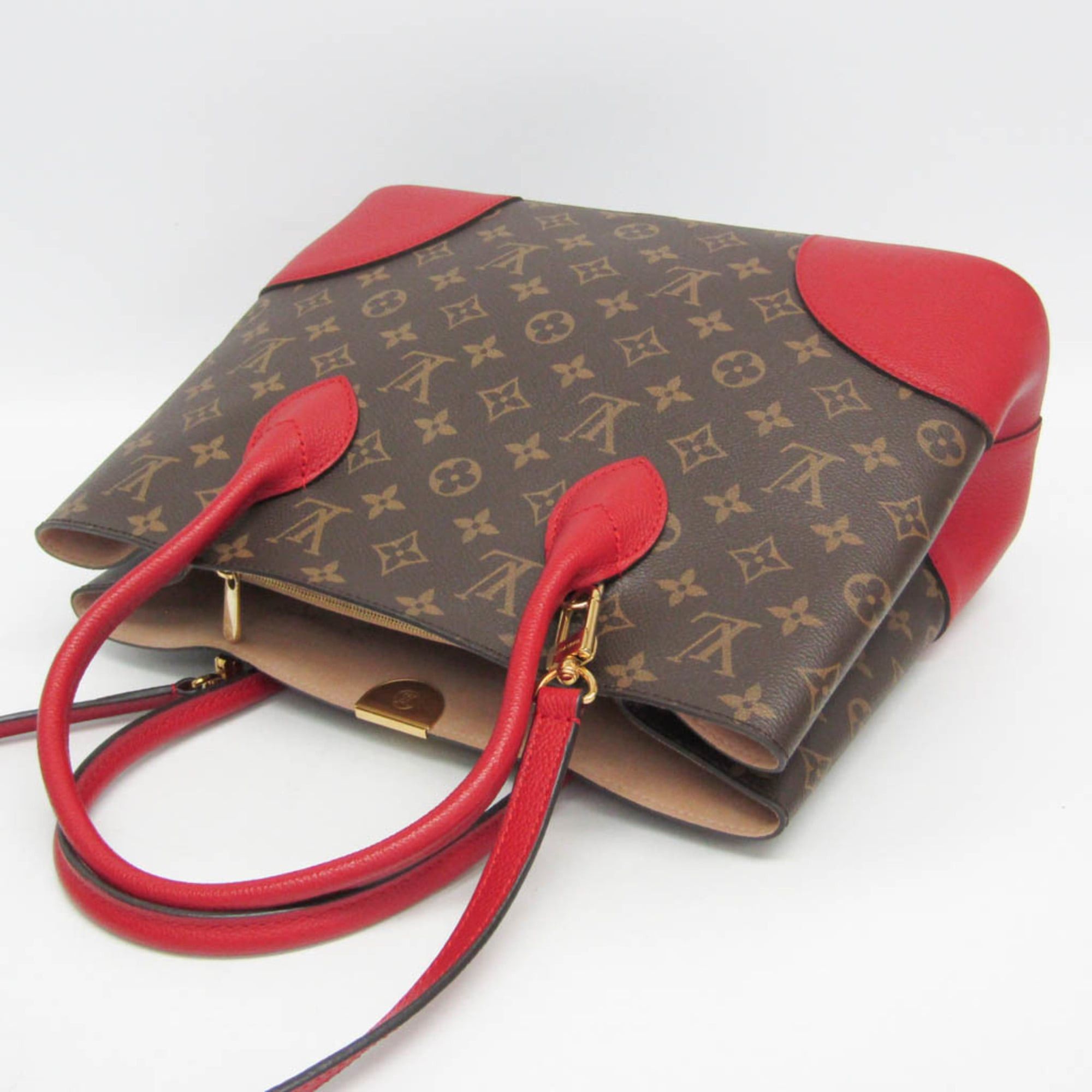 Louis Vuitton Louis Vuitton Monogram Flandrin M41596 Women's Handbag,Shoulder Bag Monogram,Red Color Size ONE SIZE - 10 Thumbnail