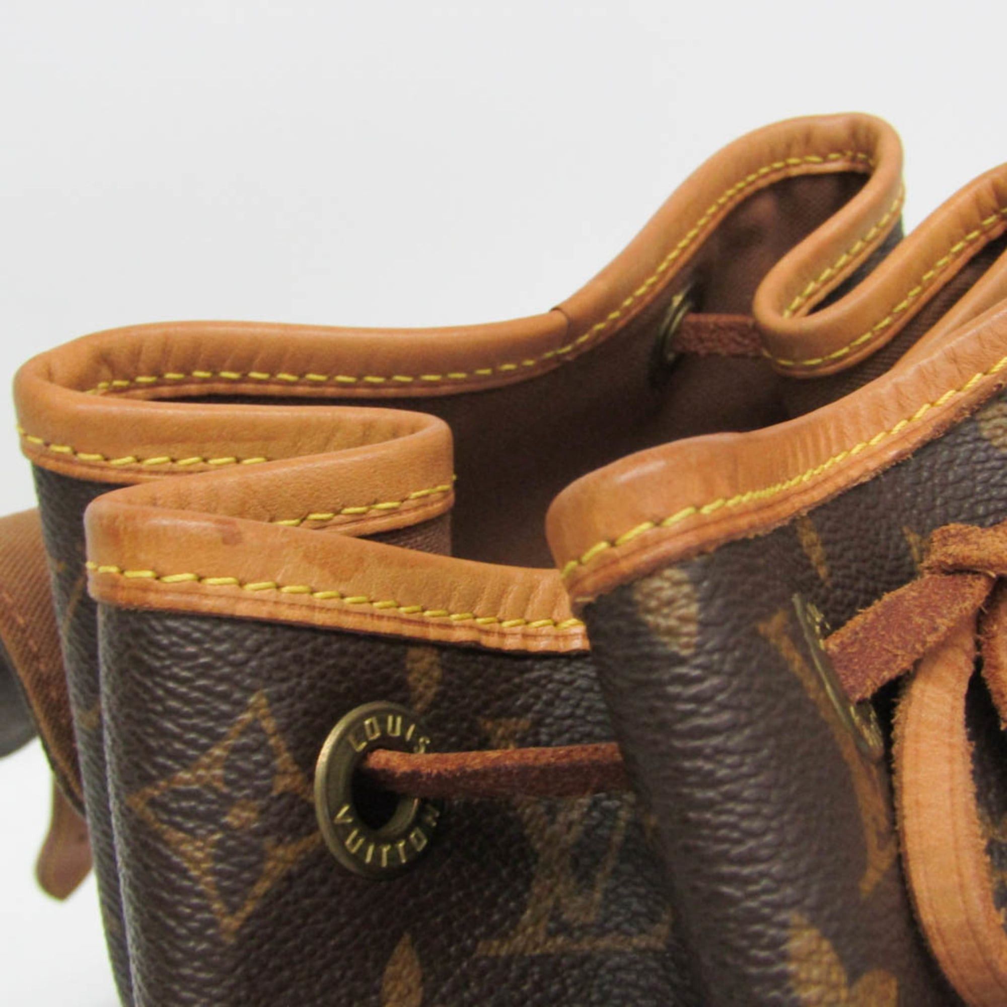 Louis Vuitton Louis Vuitton Monogram Montsouris MM M51136 Women's Backpack Brown Size ONE SIZE - 11 Thumbnail