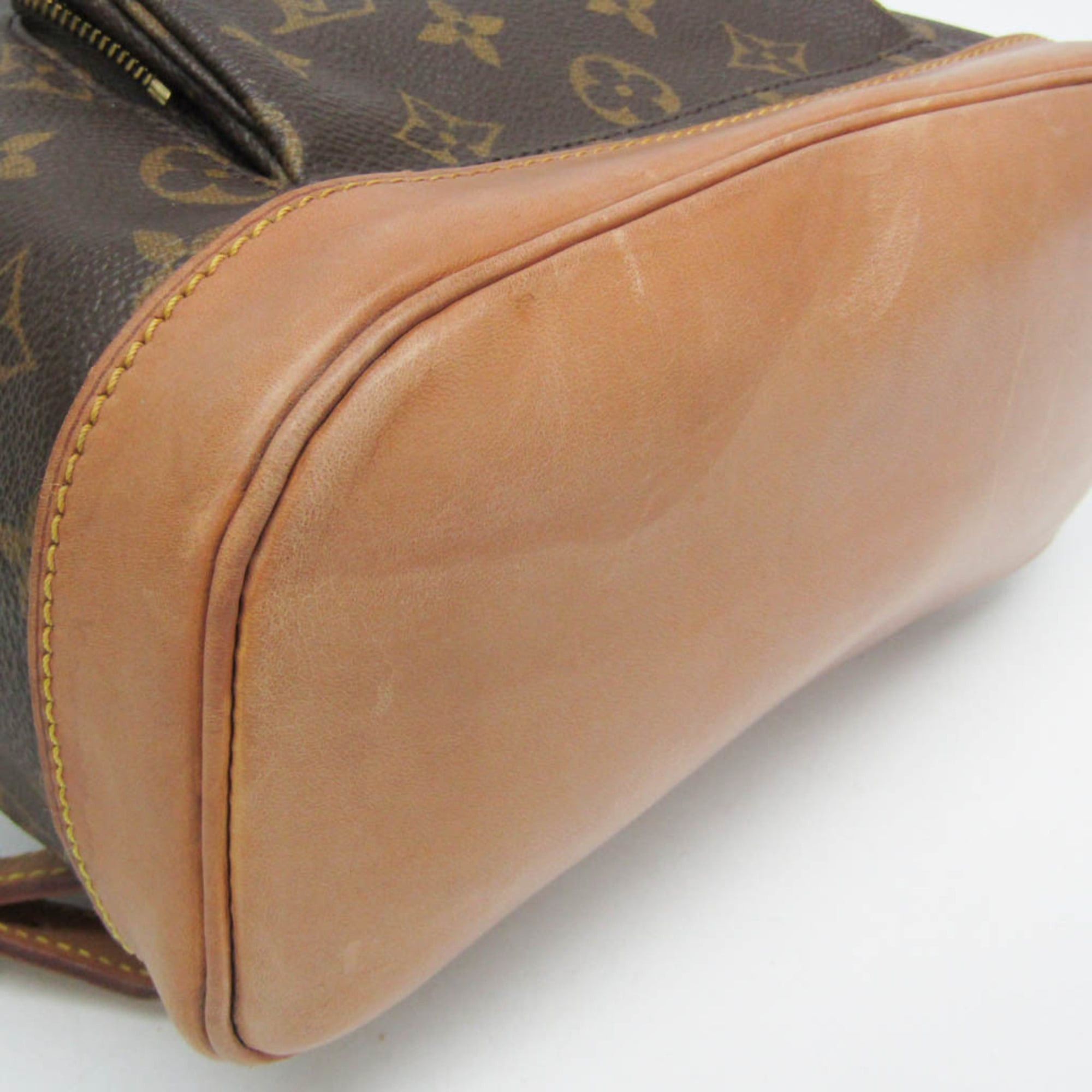 Louis Vuitton Louis Vuitton Monogram Montsouris MM M51136 Women's Backpack Brown Size ONE SIZE - 5 Thumbnail