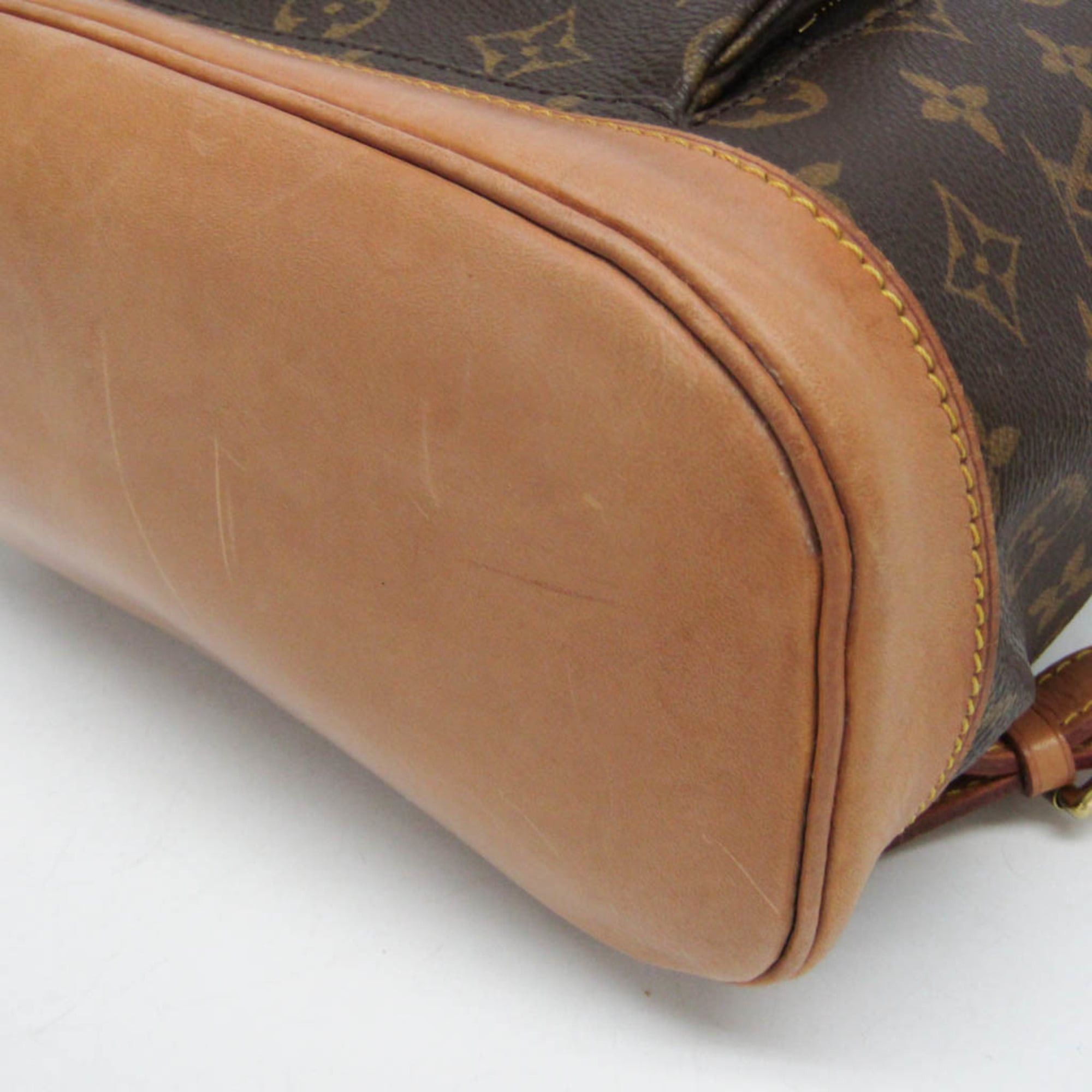 Louis Vuitton Louis Vuitton Monogram Montsouris MM M51136 Women's Backpack Brown Size ONE SIZE - 6 Thumbnail