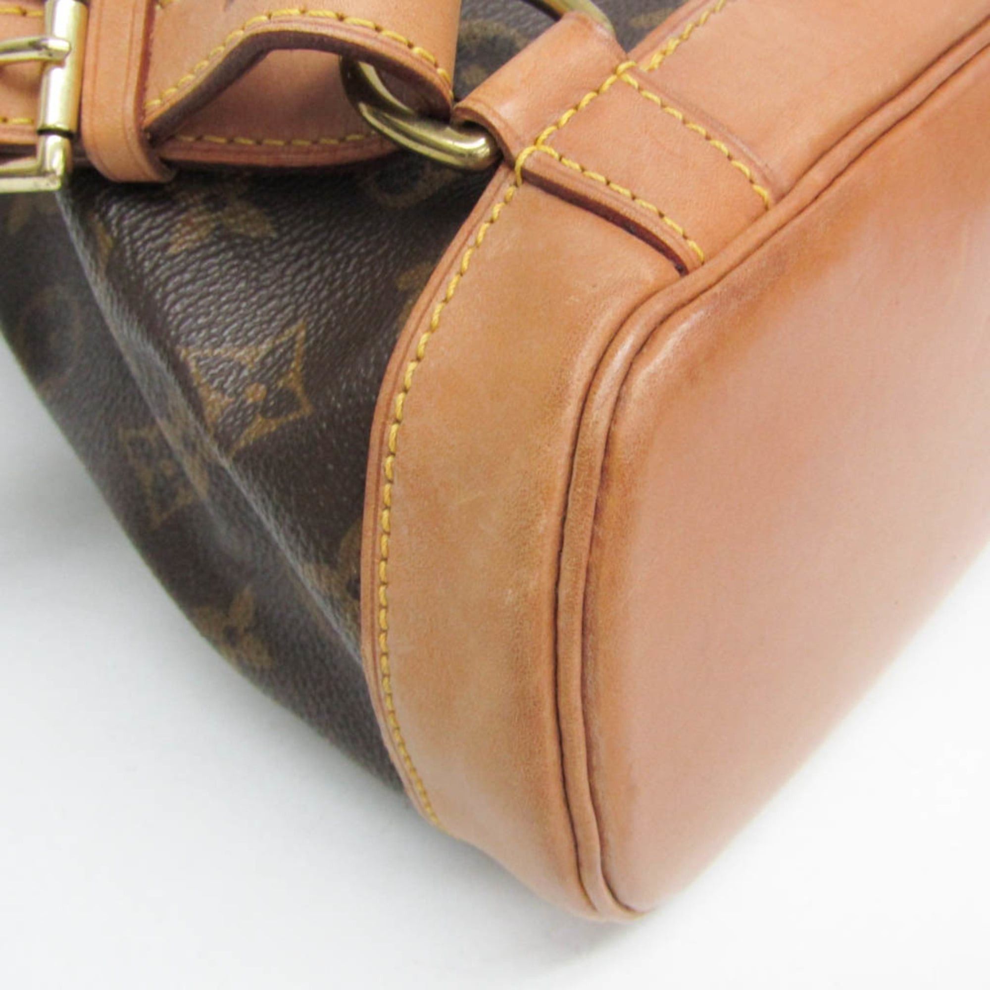 Louis Vuitton Louis Vuitton Monogram Montsouris MM M51136 Women's Backpack Brown Size ONE SIZE - 5 Thumbnail
