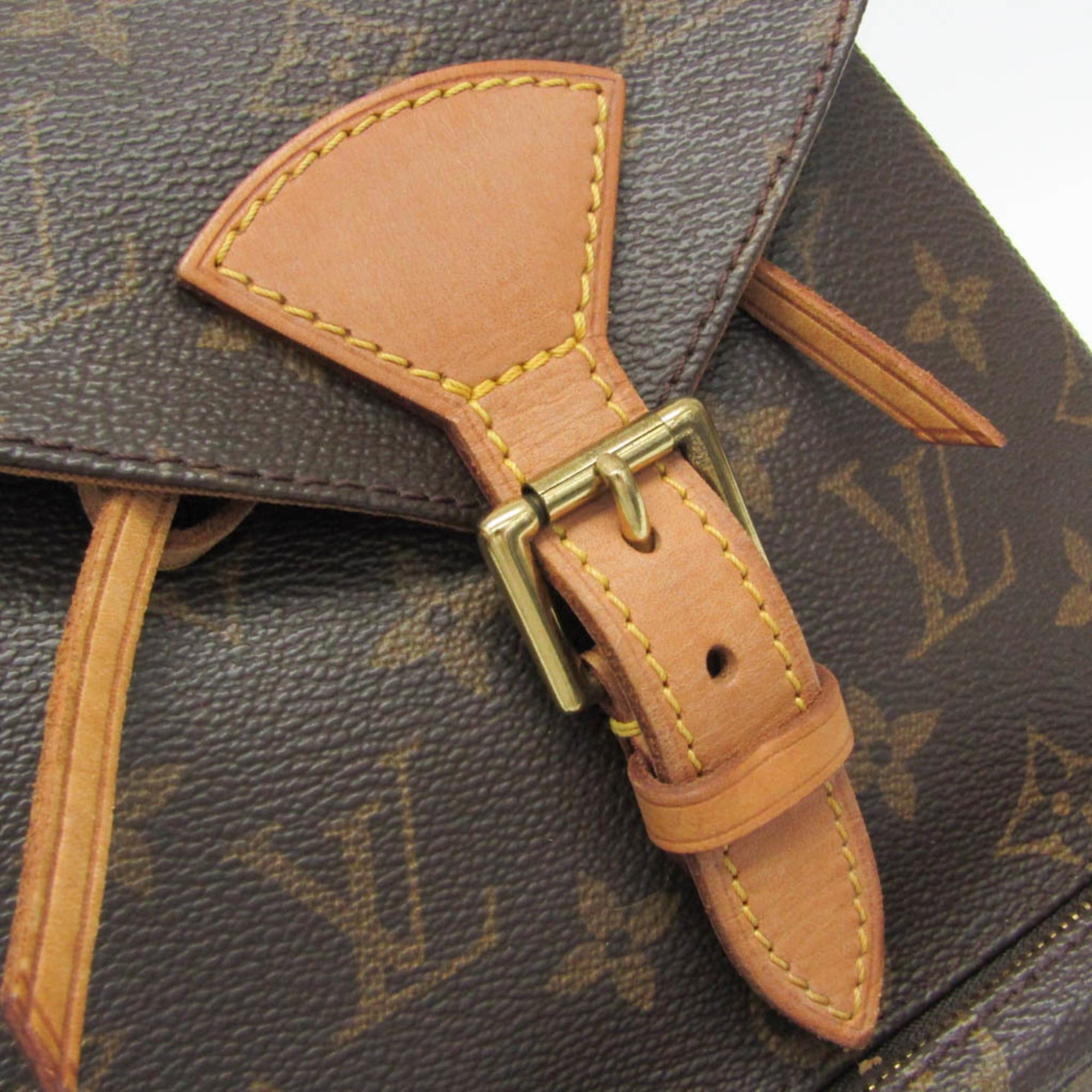 Louis Vuitton Louis Vuitton Monogram Montsouris MM M51136 Women's Backpack Brown Size ONE SIZE - 11 Thumbnail