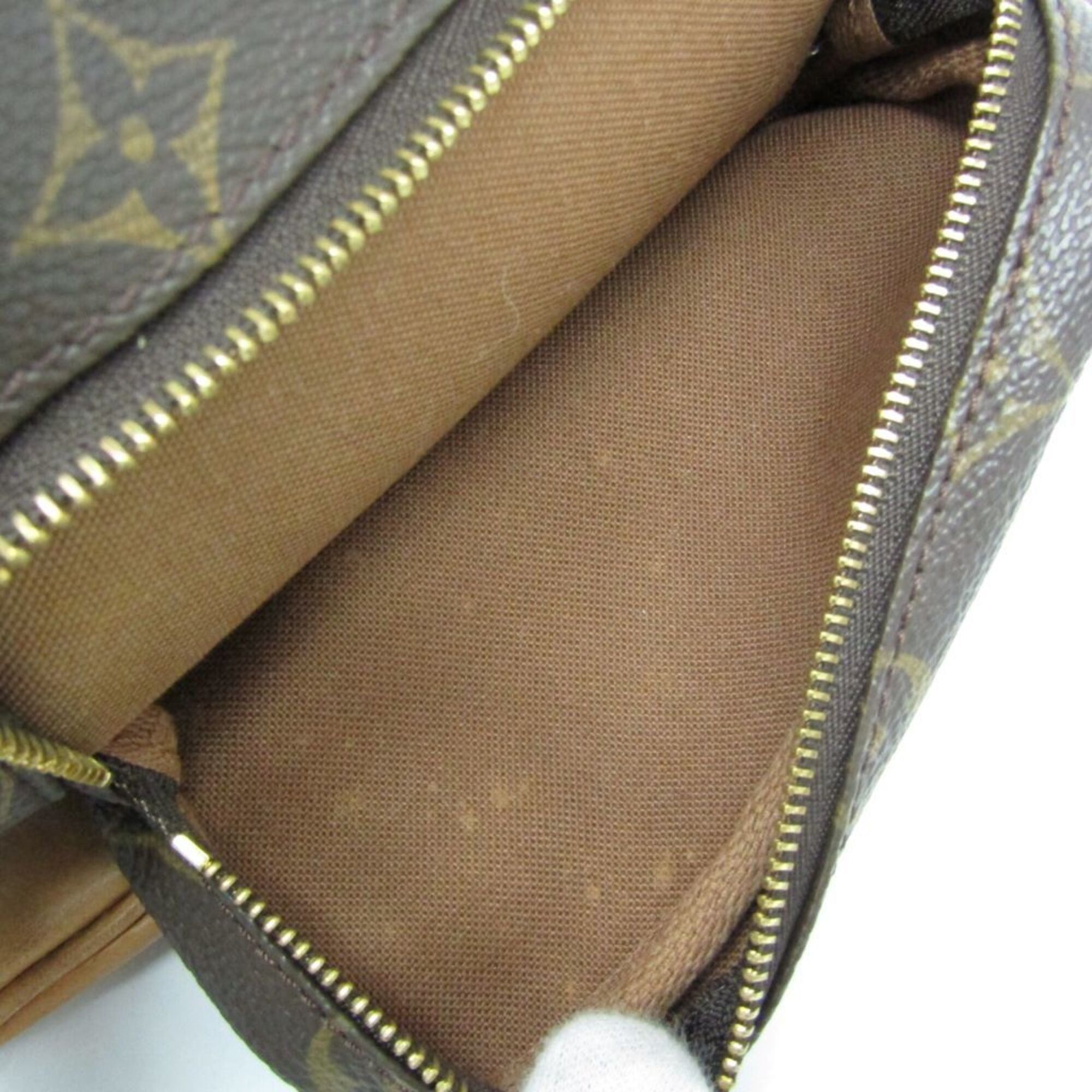 Louis Vuitton Louis Vuitton Monogram Montsouris MM M51136 Women's Backpack Brown Size ONE SIZE - 7 Thumbnail