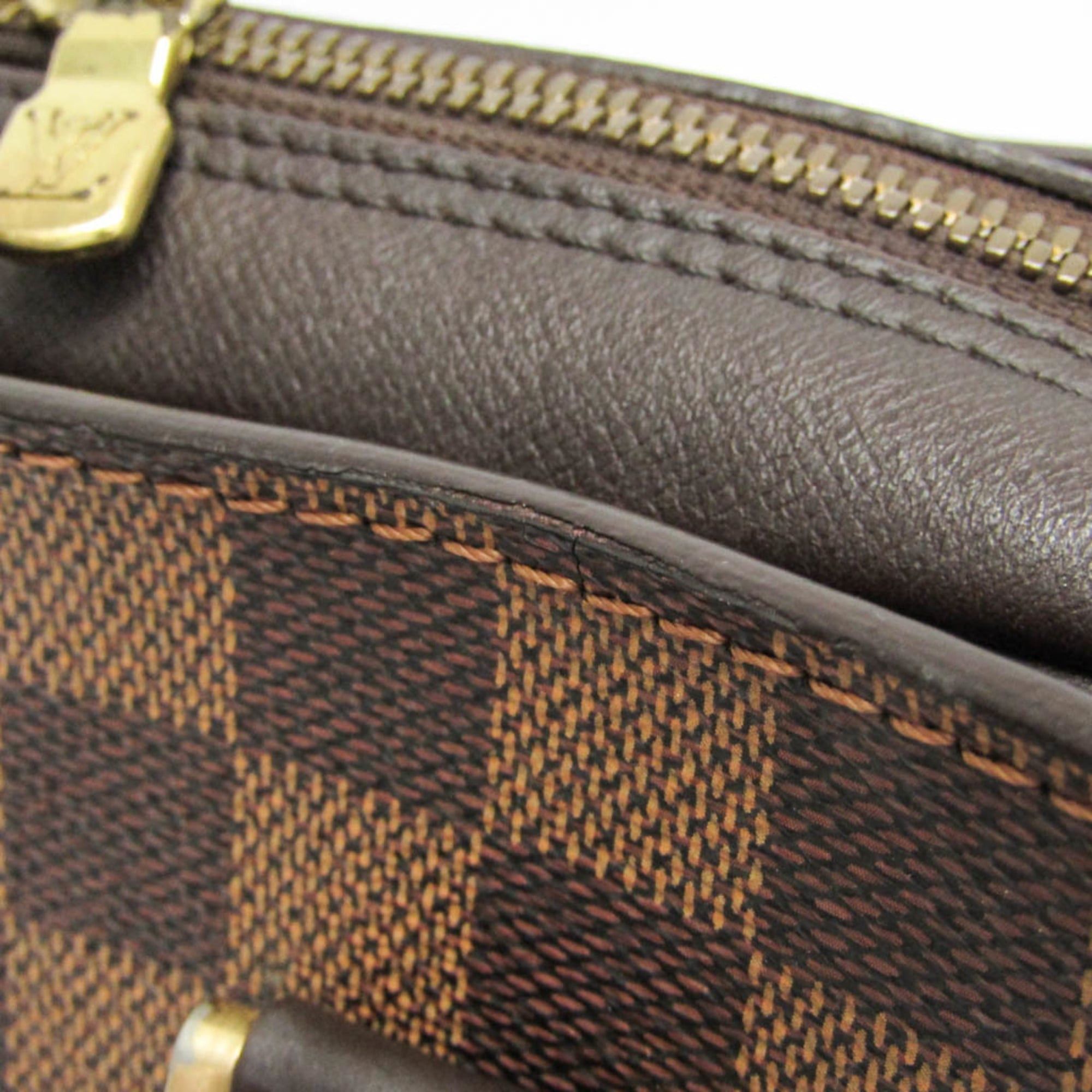Louis Vuitton Louis Vuitton Damier Triana N51155 Women's Handbag Ebene Size ONE SIZE - 8 Thumbnail