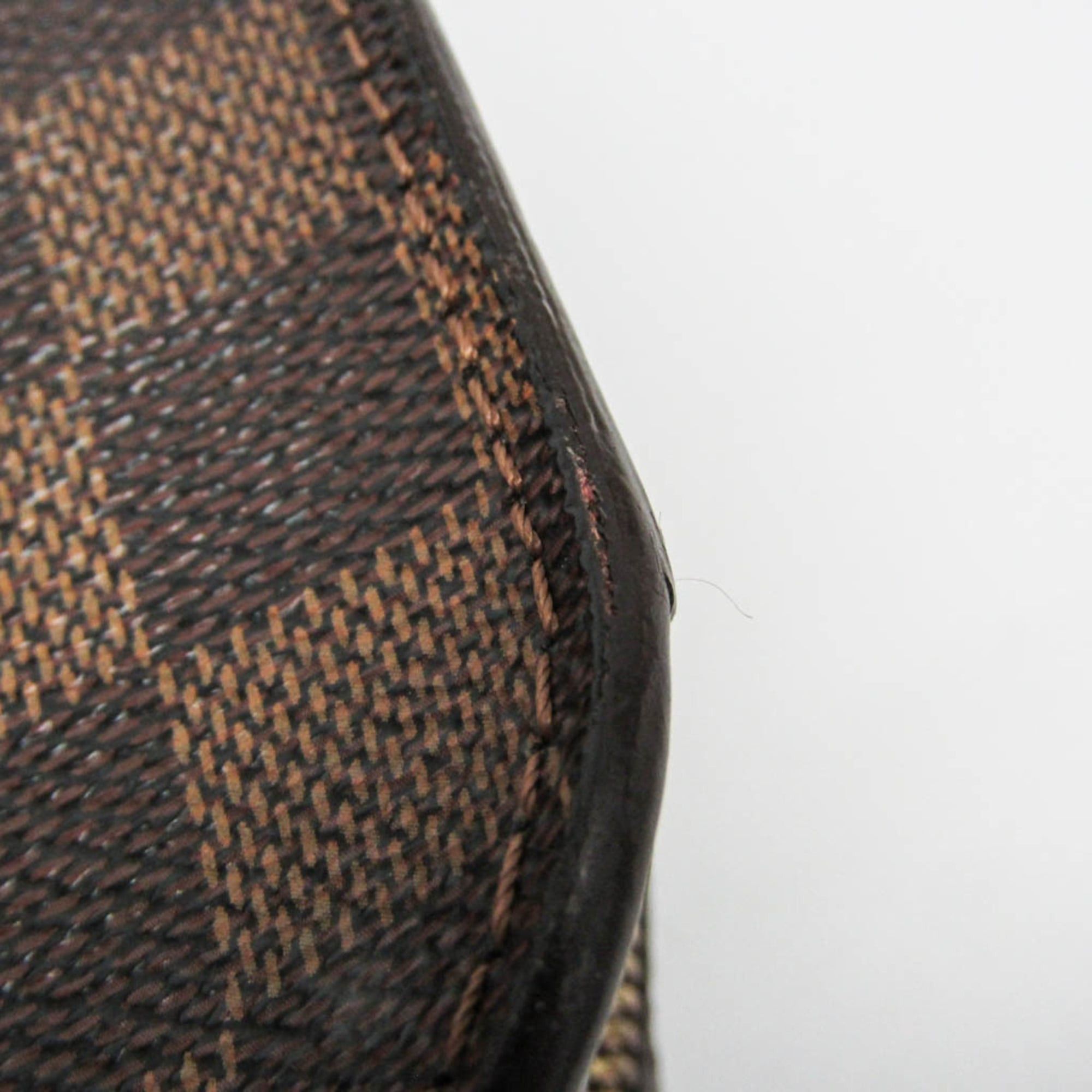 Louis Vuitton Louis Vuitton Damier Triana N51155 Women's Handbag Ebene Size ONE SIZE - 6 Thumbnail
