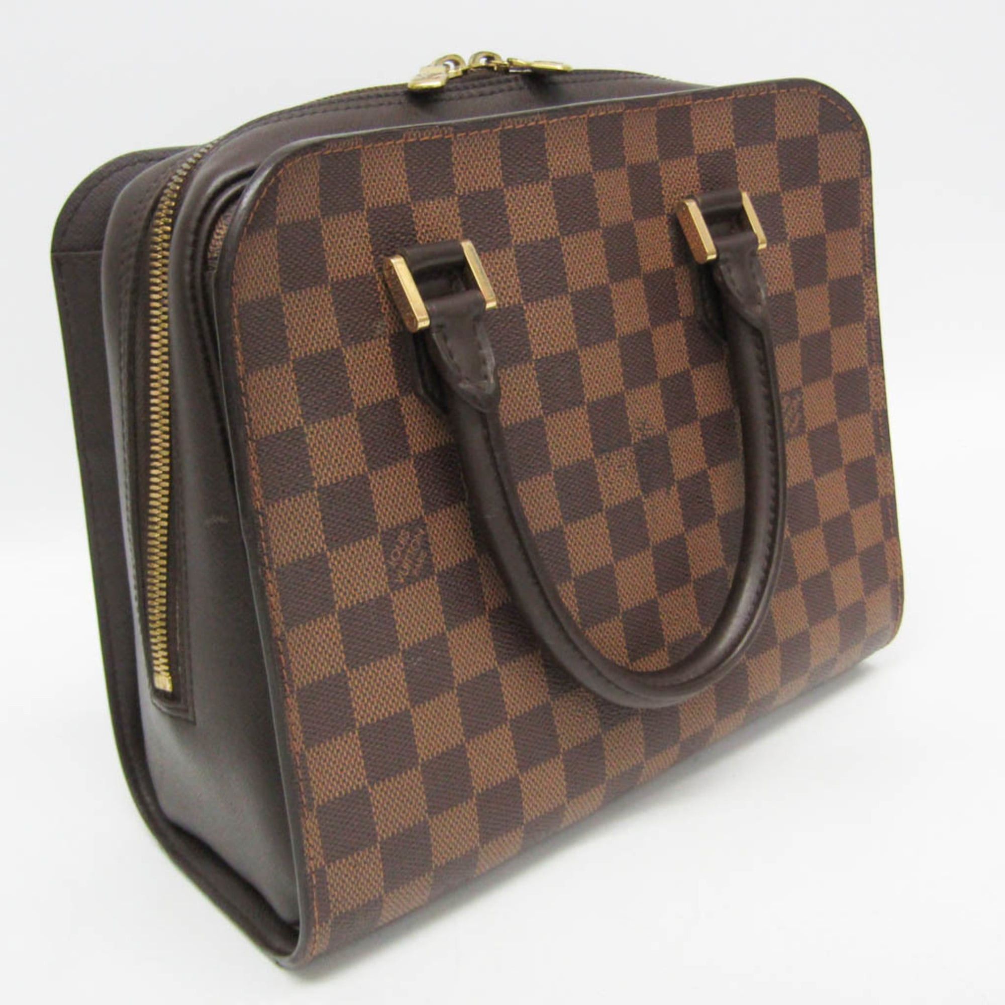 Louis Vuitton Louis Vuitton Damier Triana N51155 Women's Handbag Ebene Size ONE SIZE - 13 Thumbnail