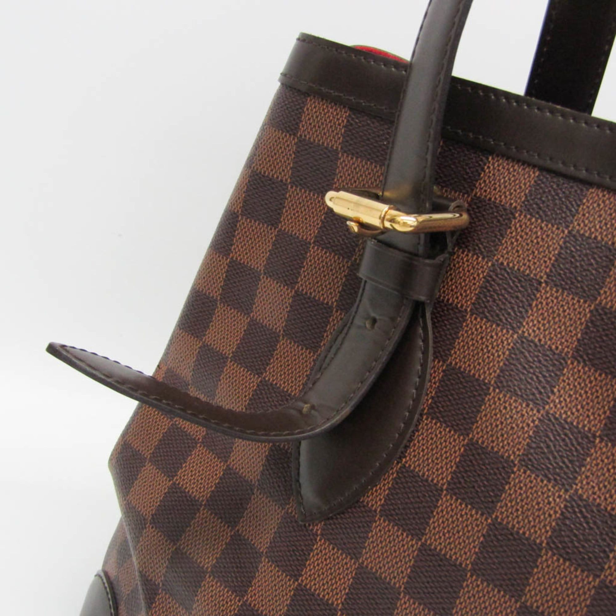 Louis Vuitton Louis Vuitton Damier Hampstead MM N51204 Women's Shoulder Bag,Tote Bag Brown Size ONE SIZE - 11 Thumbnail