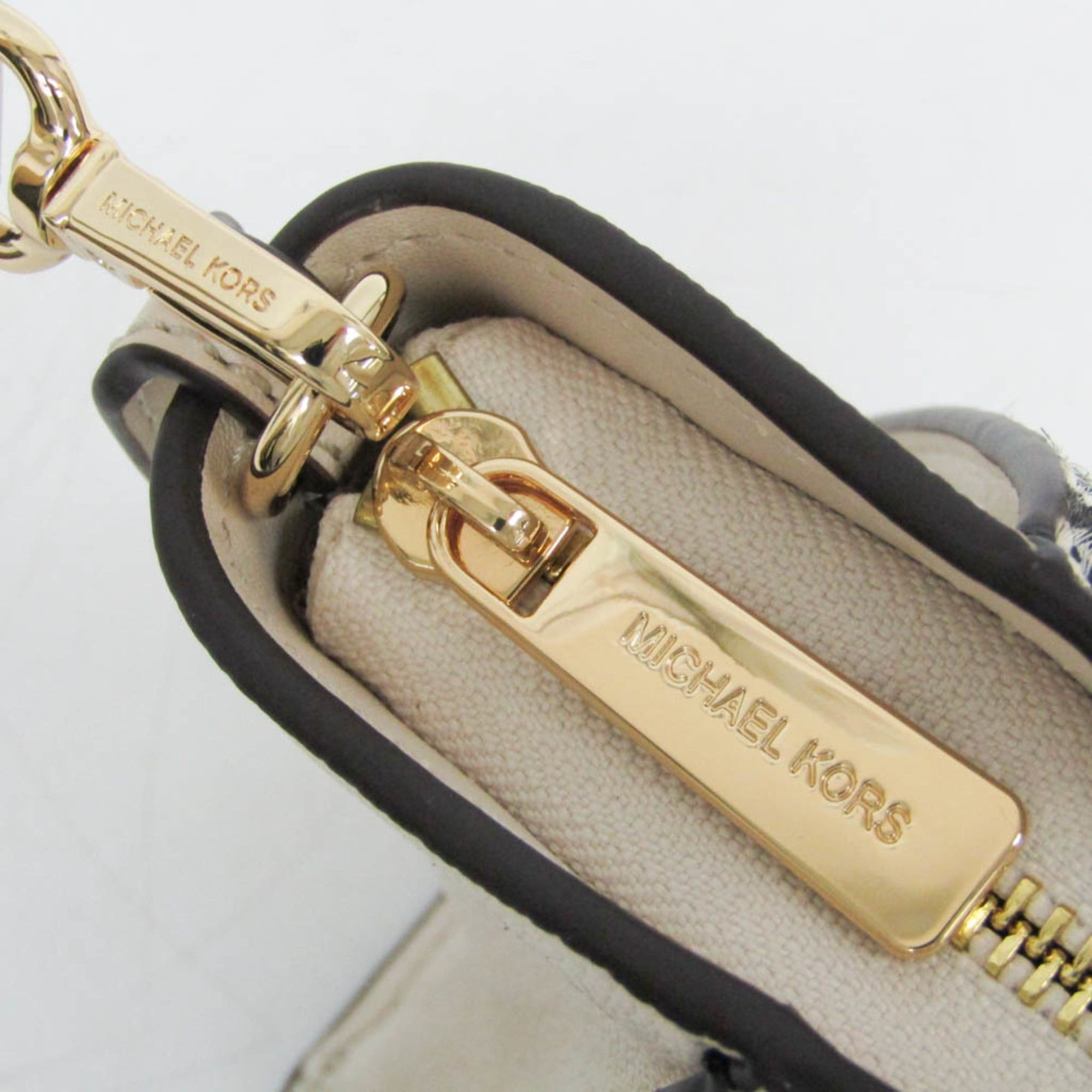 Michael Kors Michael Kors AVRIL 35F4G4VC0H Women's Leather Handbag,Shoulder Bag Off-white Size ONE SIZE - 10 Thumbnail