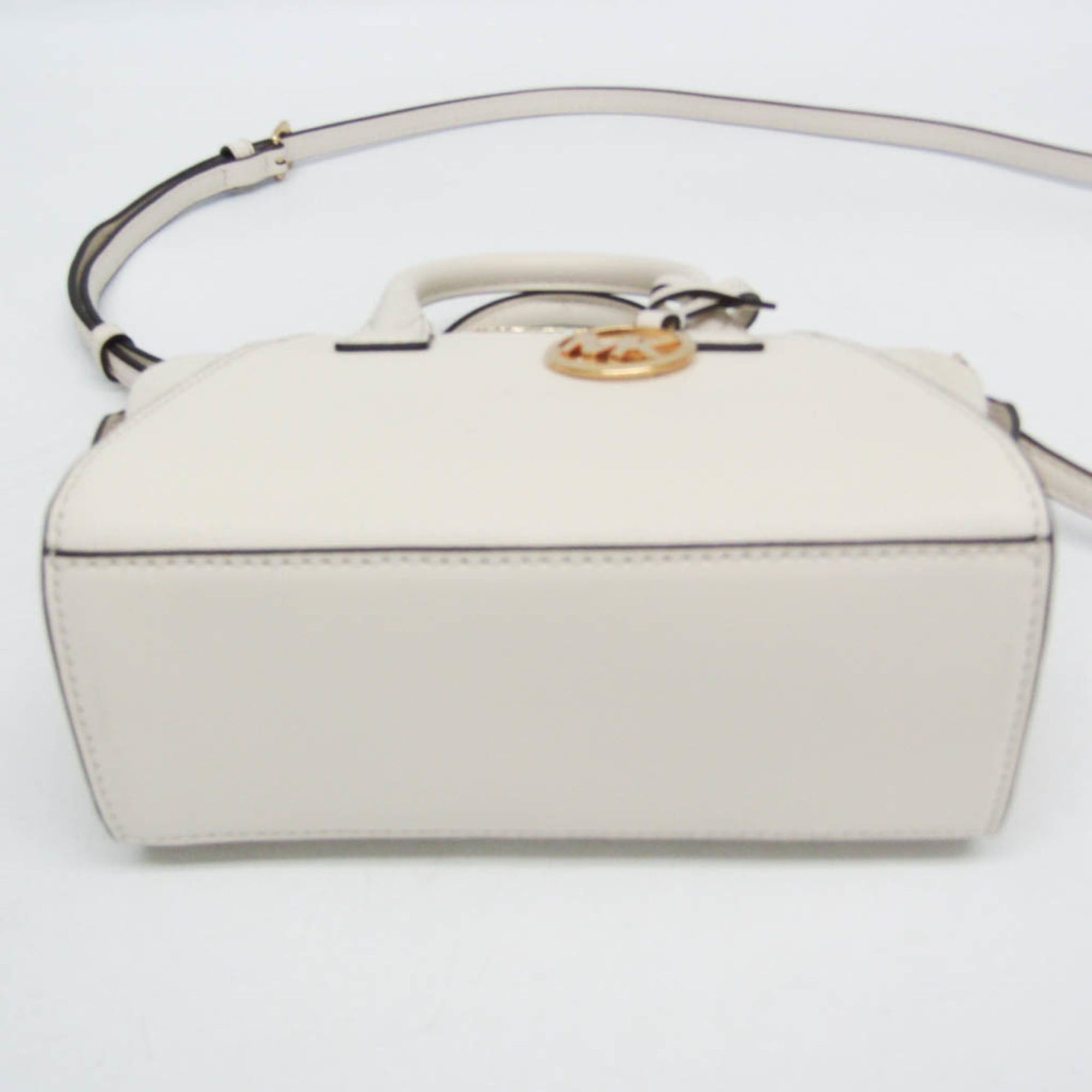 Michael Kors Michael Kors AVRIL 35F4G4VC0L Women's Leather Handbag,Shoulder Bag Off-white Size ONE SIZE - 7 Thumbnail