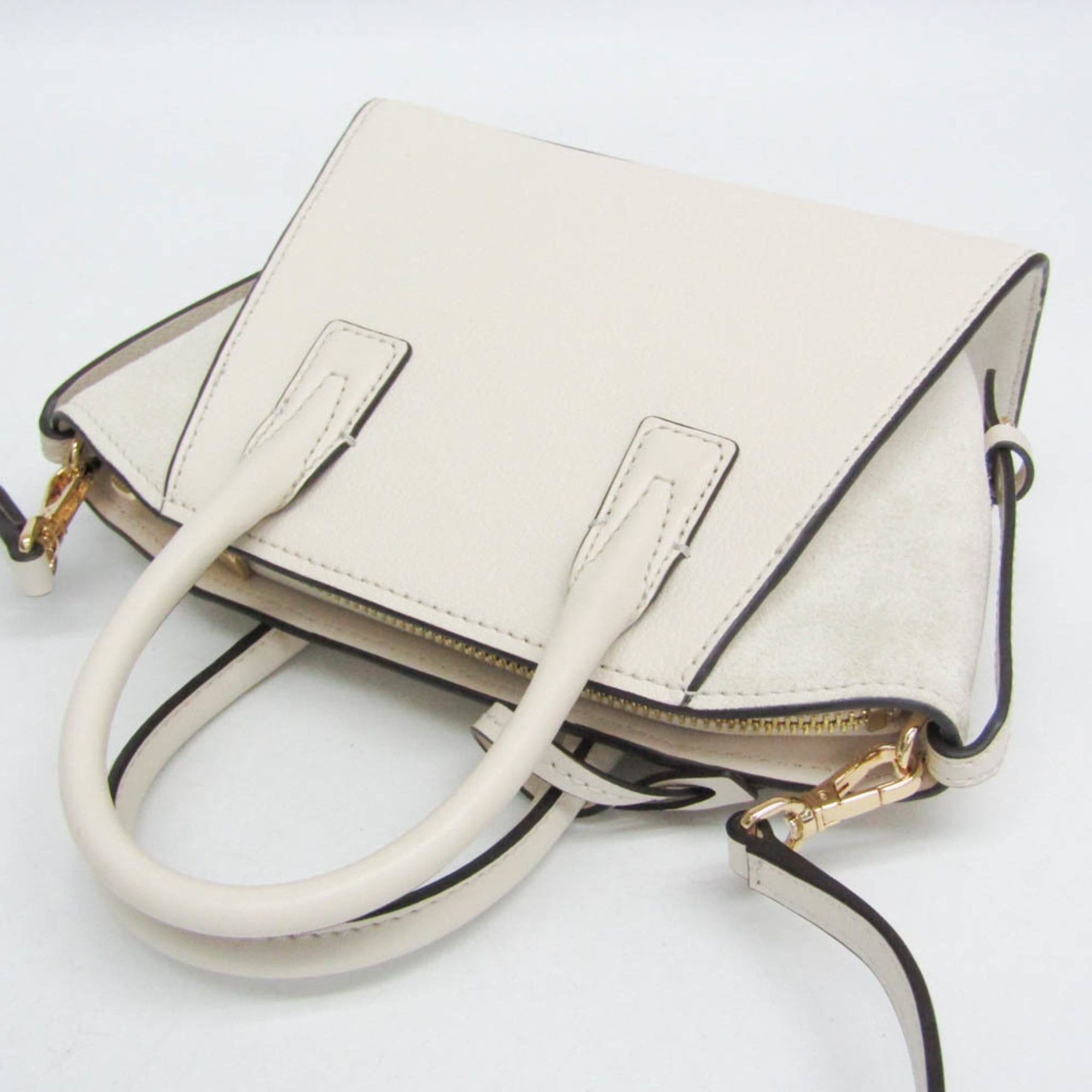 Michael Kors Michael Kors AVRIL 35F4G4VC0L Women's Leather Handbag,Shoulder Bag Off-white Size ONE SIZE - 6 Thumbnail