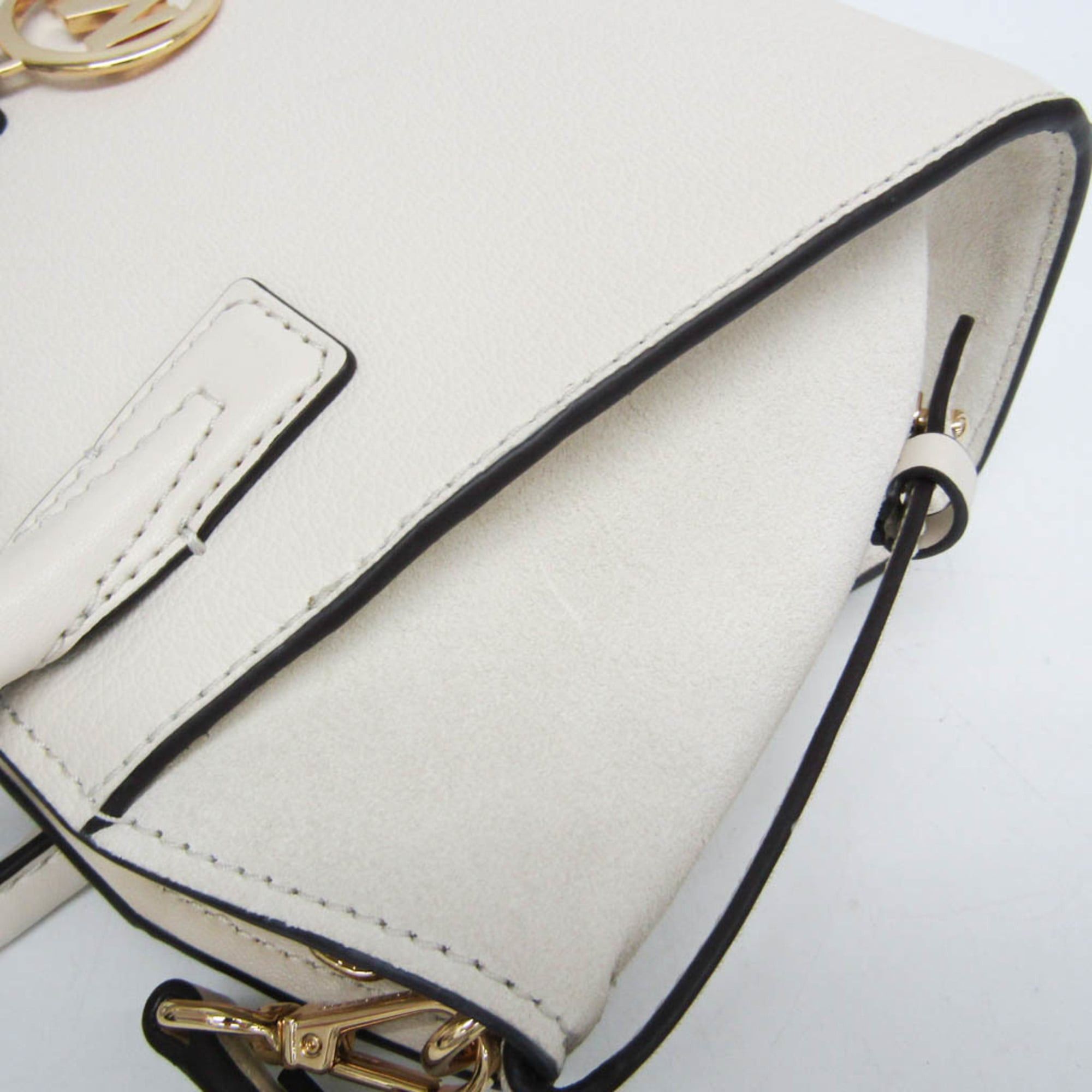Michael Kors Michael Kors AVRIL 35F4G4VC0L Women's Leather Handbag,Shoulder Bag Off-white Size ONE SIZE - 11 Thumbnail