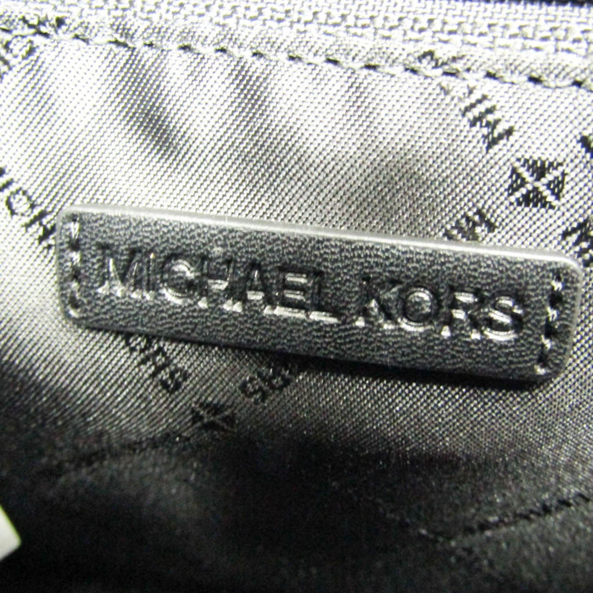 Michael Kors Michael Kors GREENWICH 35S5SGRC1V Women's PVC,Leather Shoulder Bag Black,White Size ONE SIZE - 9 Thumbnail