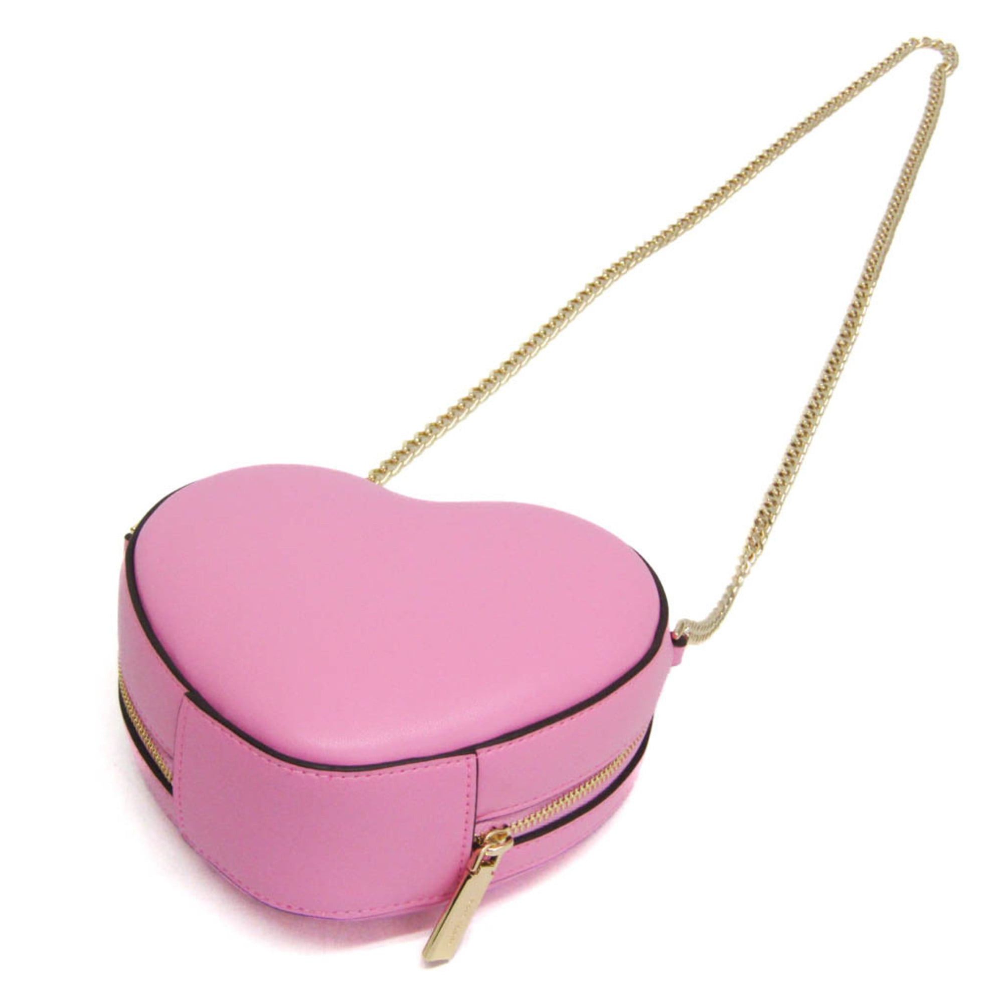 Kate Spade Kate Spade Love Shack 3D Mini Heart KK209 Women's Leather Shoulder Bag Pink Size ONE SIZE - 2 Thumbnail