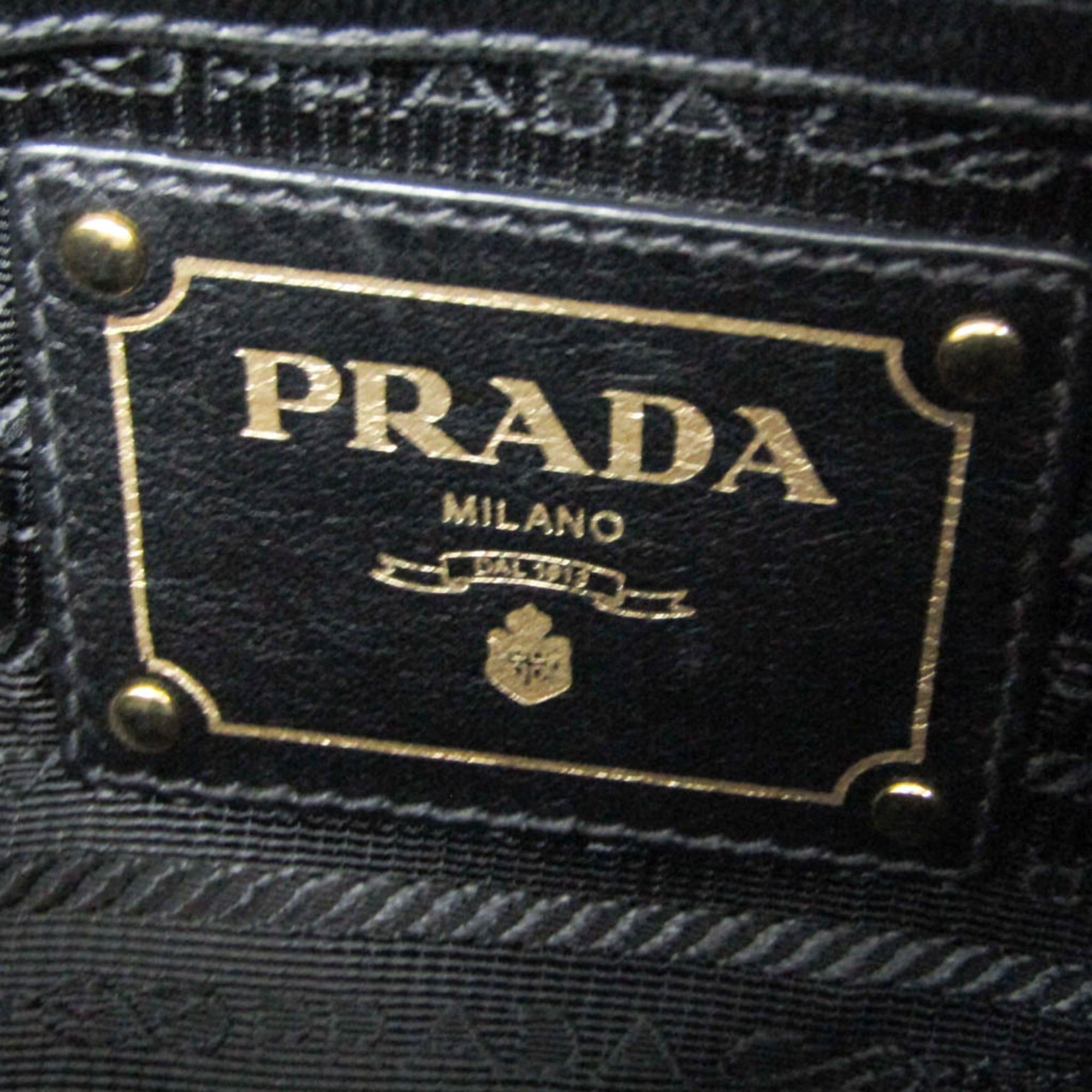 Prada Prada Side Bow BN1760 Women's Nappa Leather Handbag,Shoulder Bag Black,Nero Size ONE SIZE - 17 Thumbnail