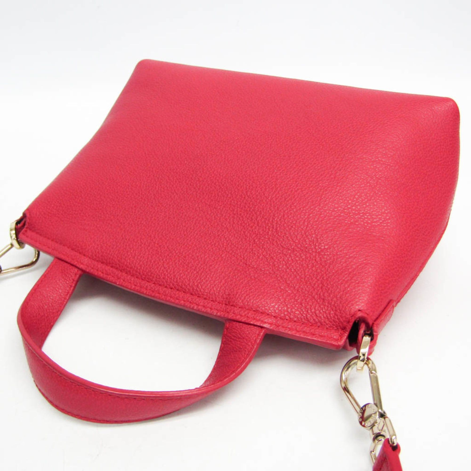 Furla Furla NIKI Women's Leather Handbag,Shoulder Bag Pink Size ONE SIZE - 6 Thumbnail
